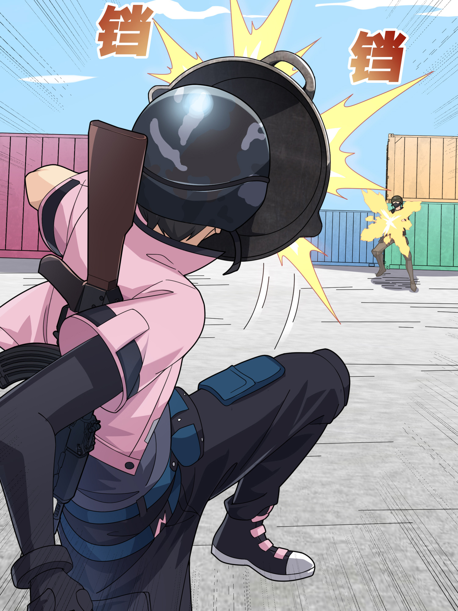 和平精英：描边战神031 精准打击