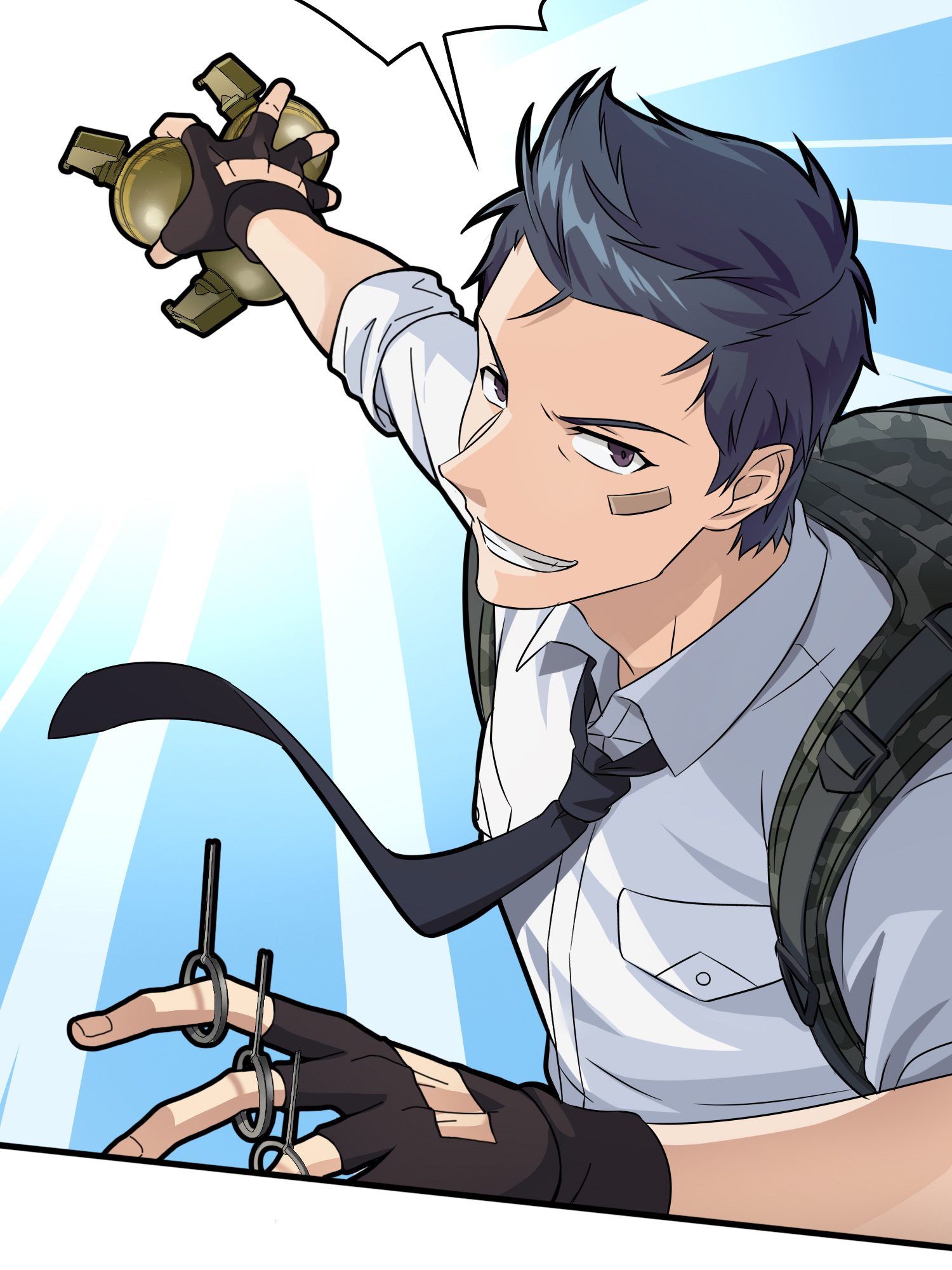 和平精英：描边战神039 雷霆之怒