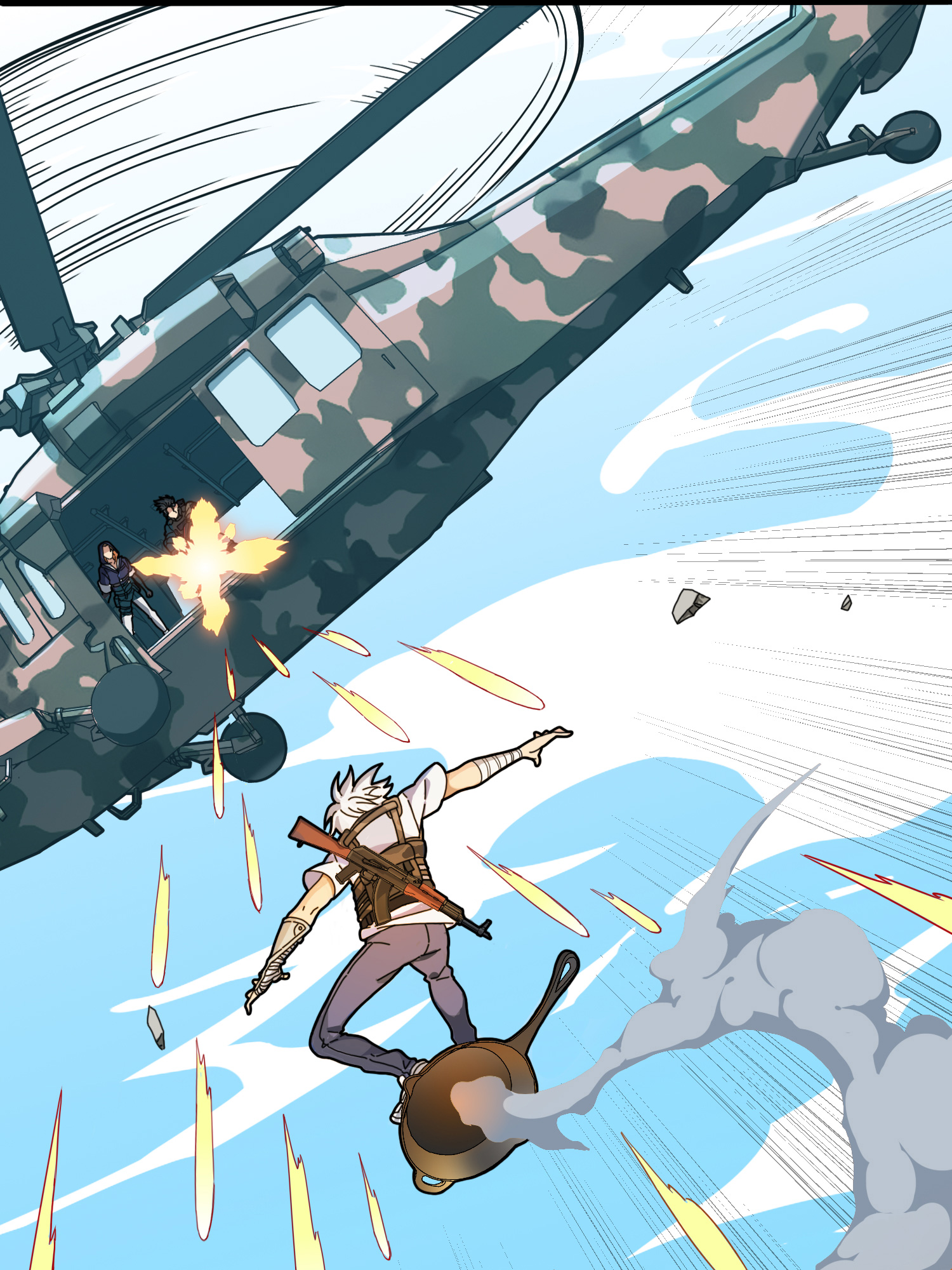 和平精英：描边战神039 雷霆之怒