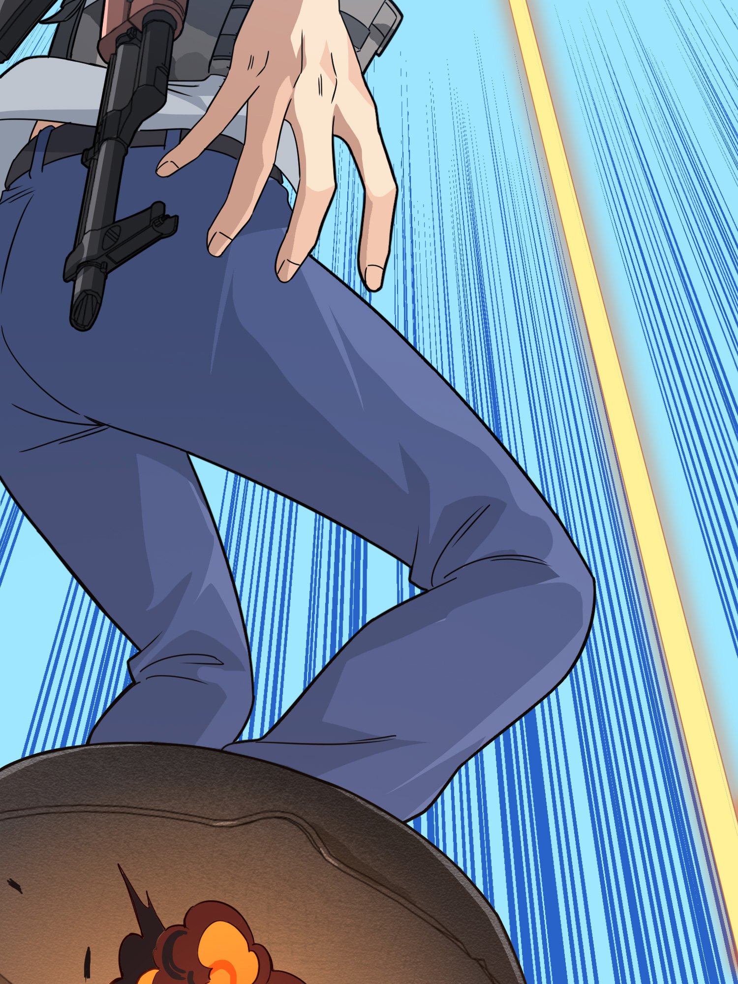 和平精英：描边战神039 雷霆之怒