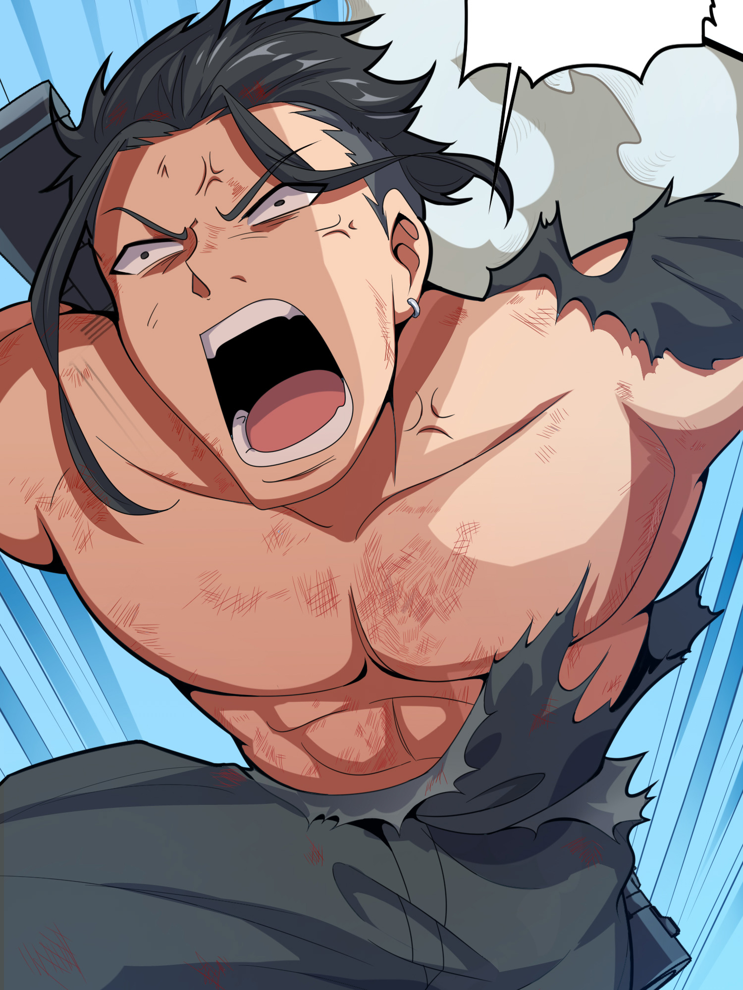 和平精英：描边战神040 全面爆发