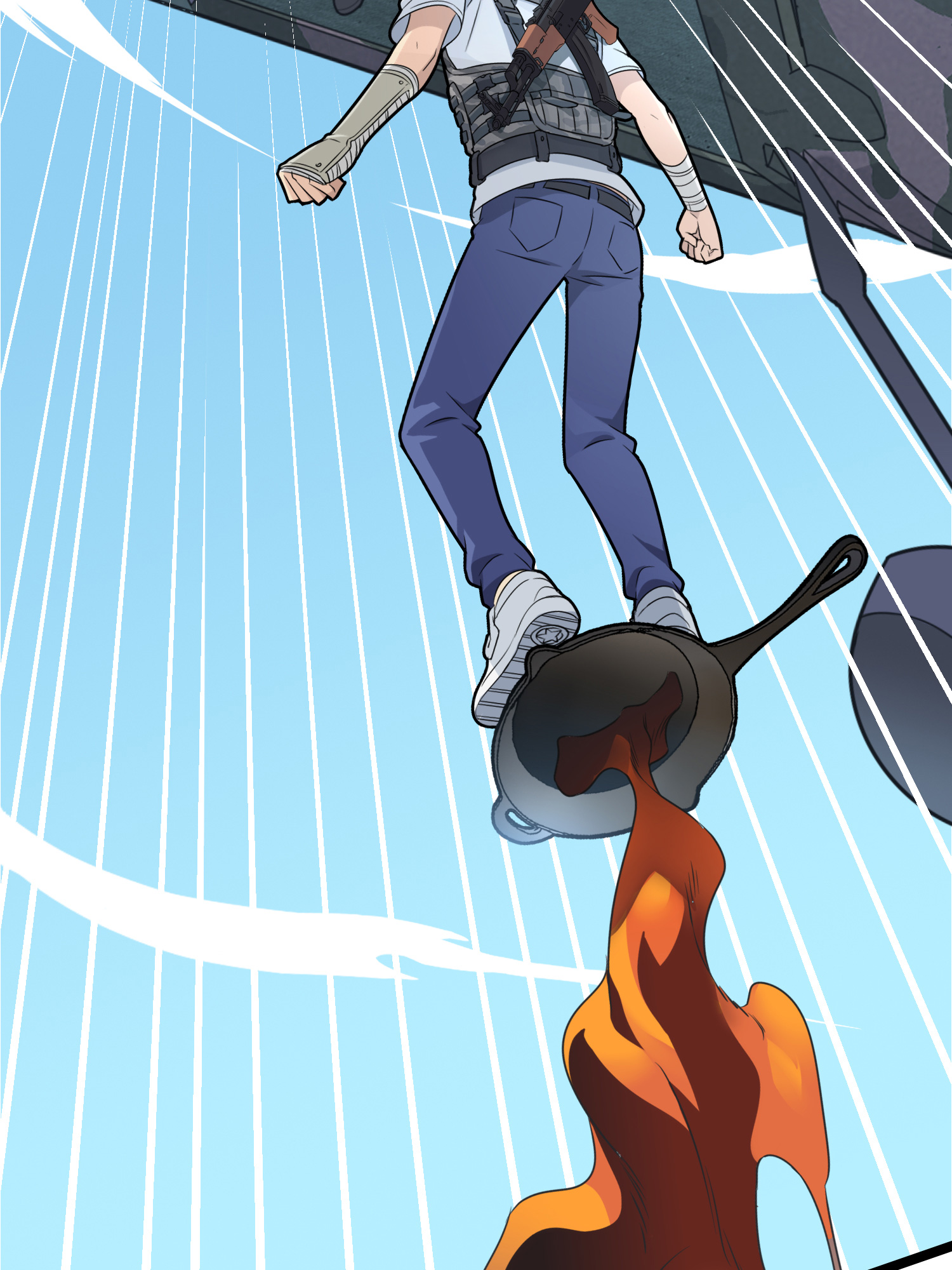 和平精英：描边战神040 全面爆发