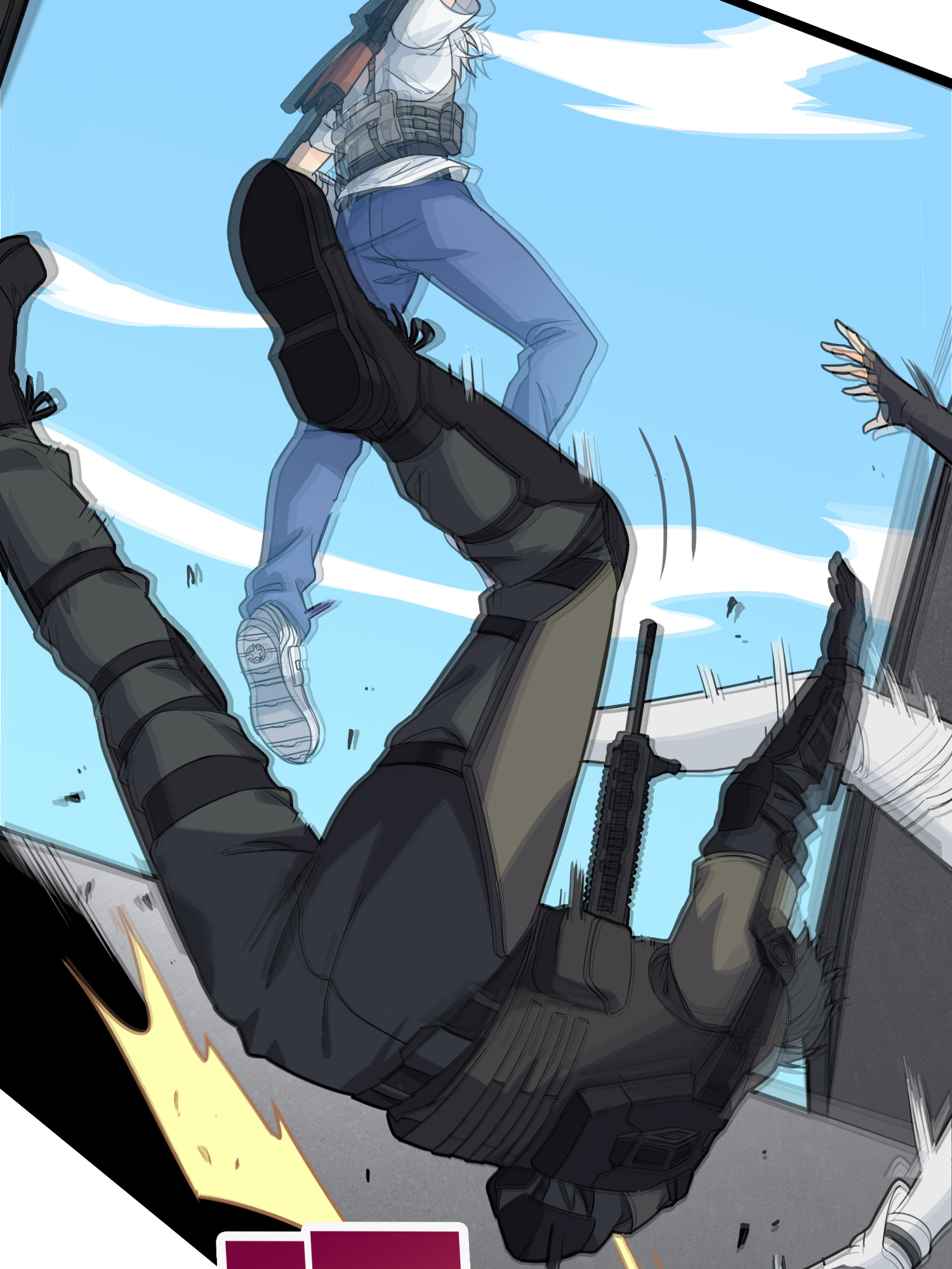 和平精英：描边战神040 全面爆发