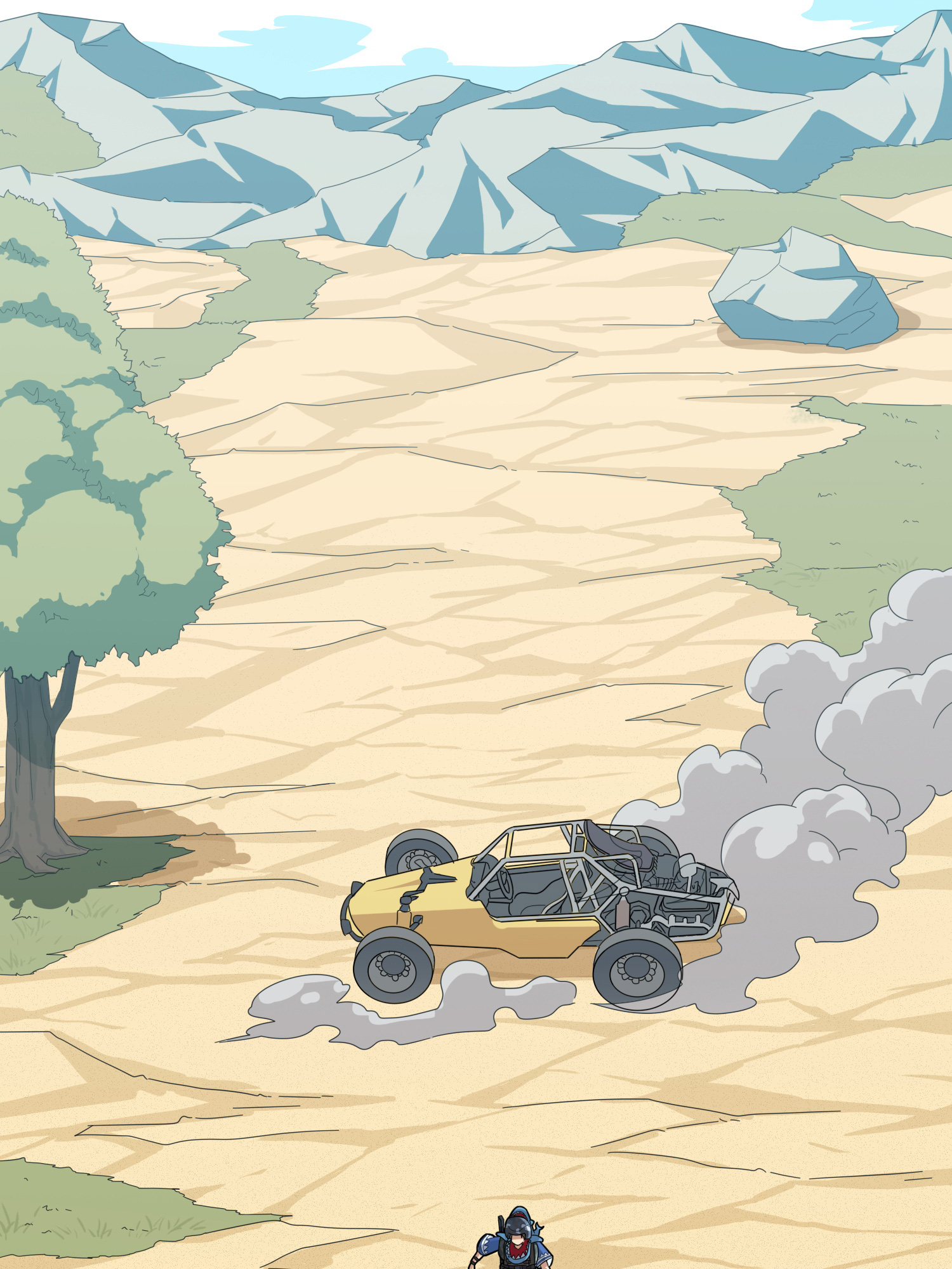 和平精英：描边战神045 两难（二）