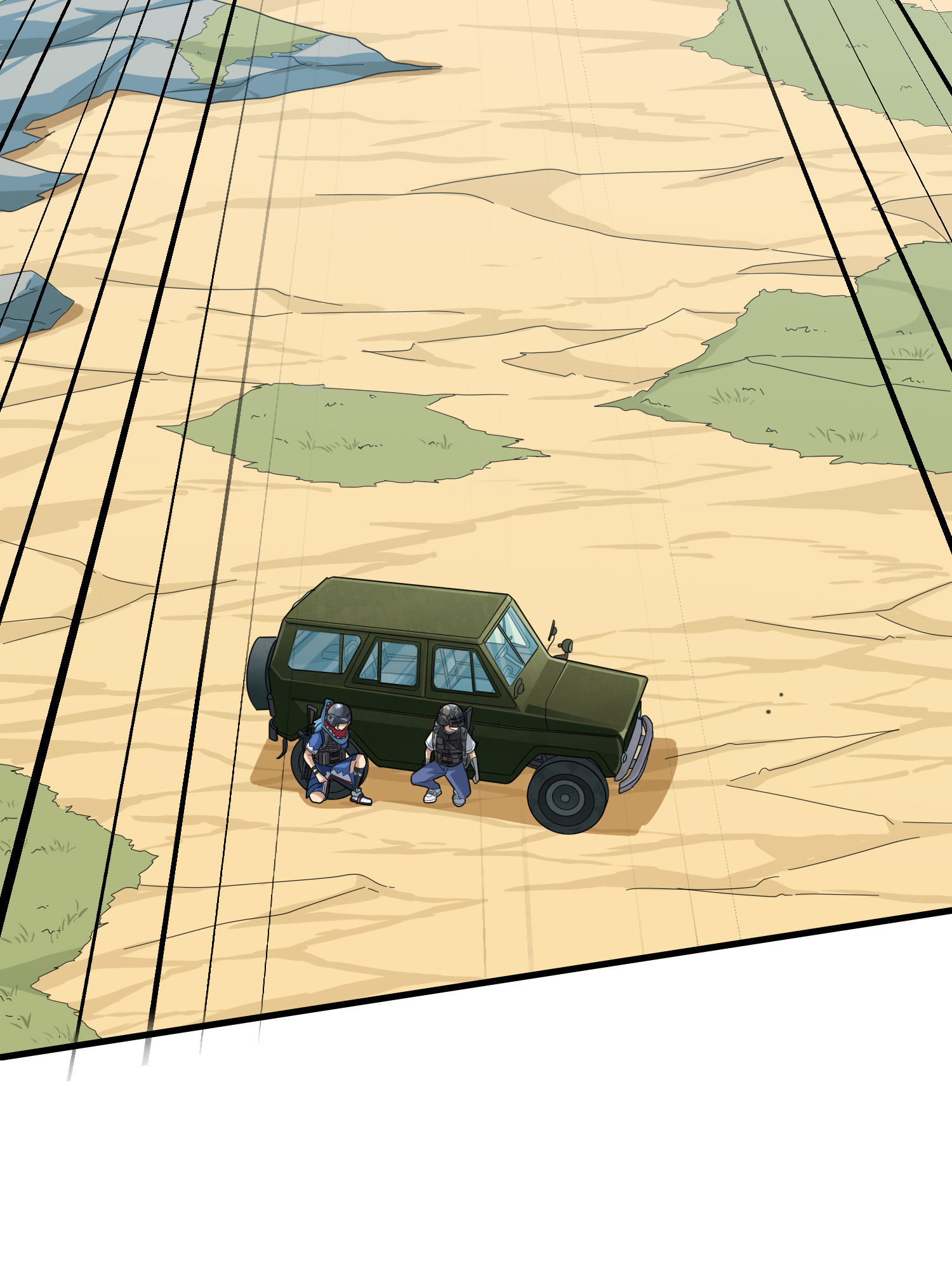 和平精英：描边战神045 两难（二）