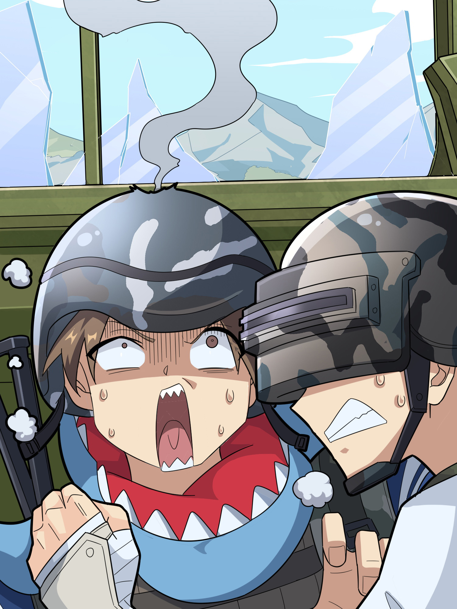 和平精英：描边战神045 两难（二）