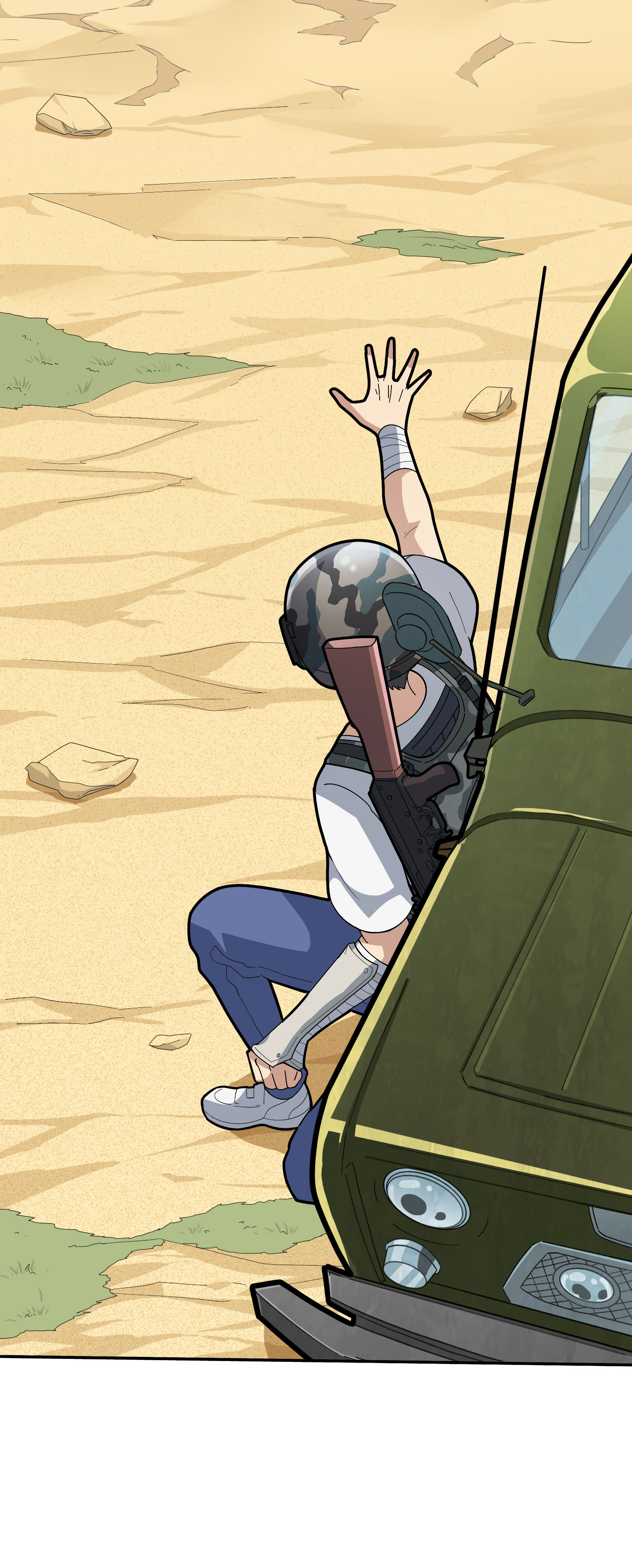 和平精英：描边战神045 两难（二）