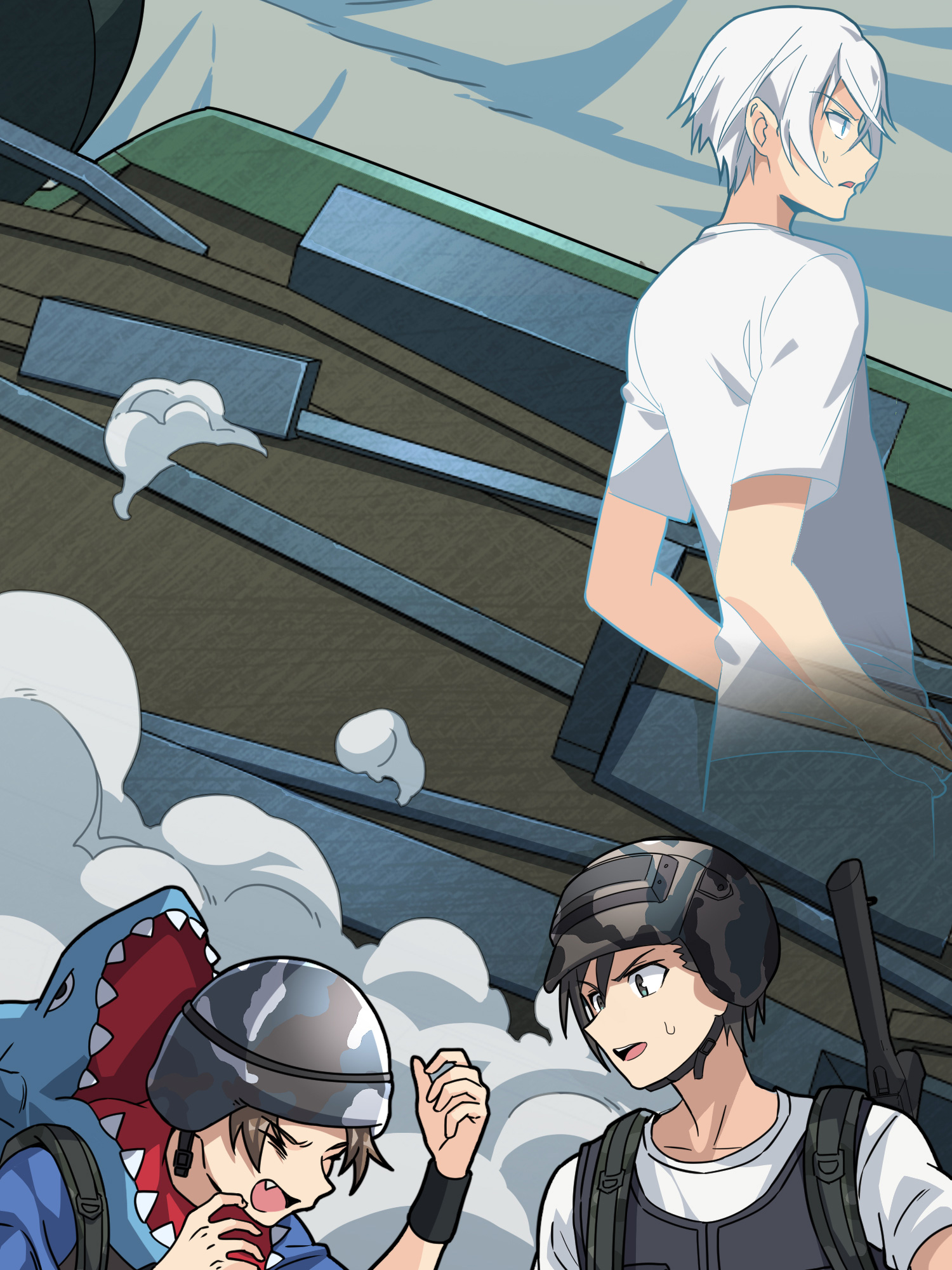 和平精英：描边战神046 活着