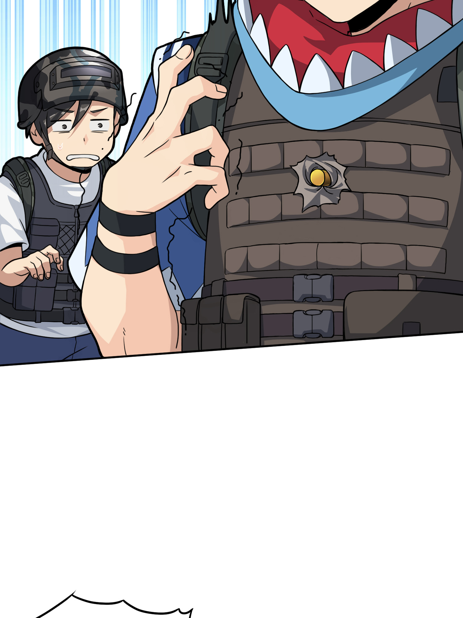 和平精英：描边战神046 活着