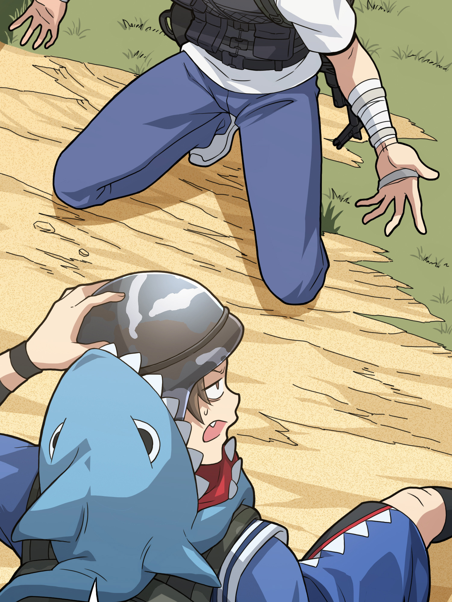 和平精英：描边战神046 活着