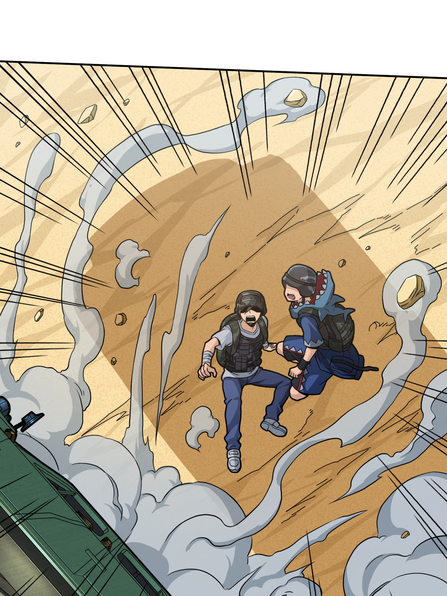 和平精英：描边战神046 活着