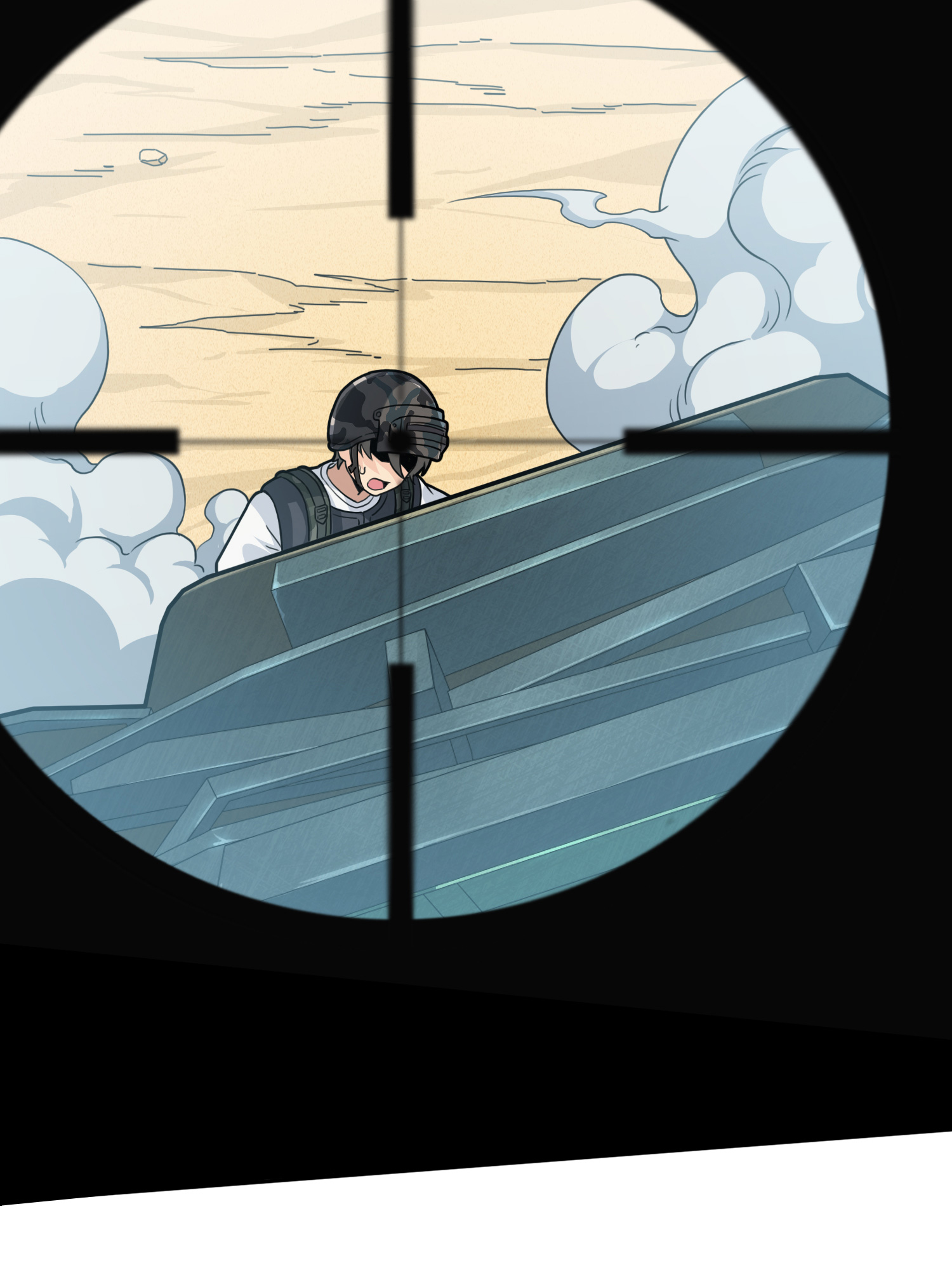 和平精英：描边战神046 活着