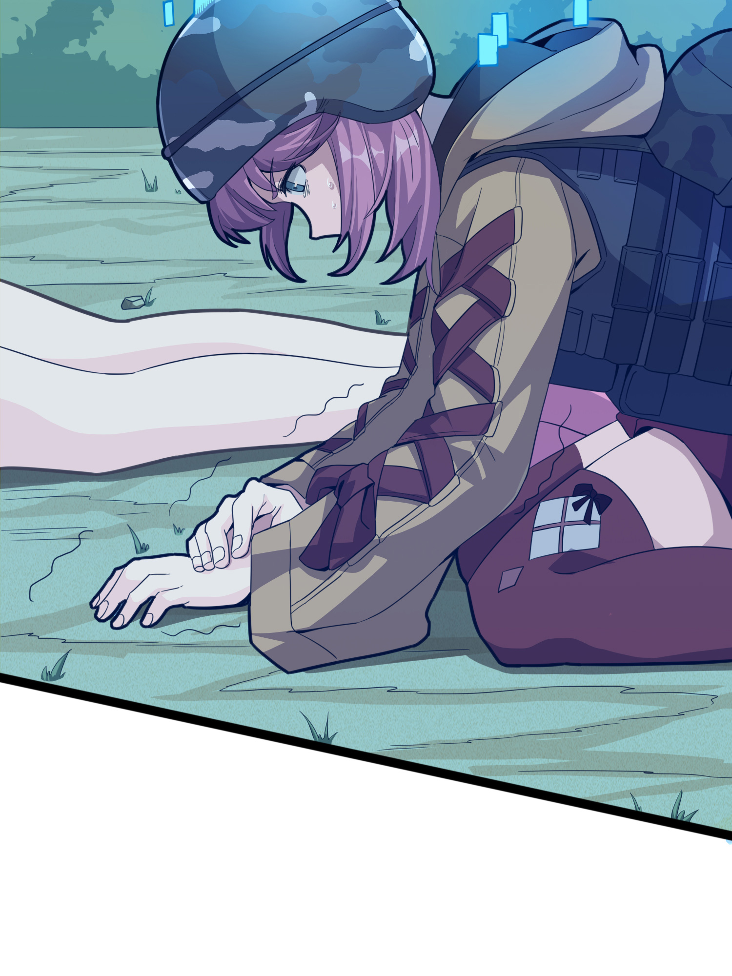 和平精英：描边战神046 活着