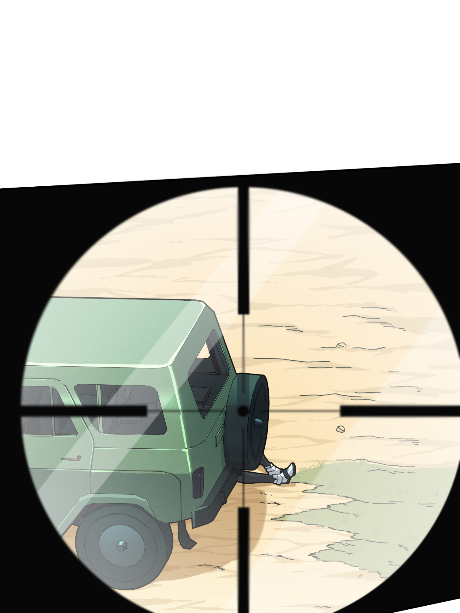 和平精英：描边战神046 活着