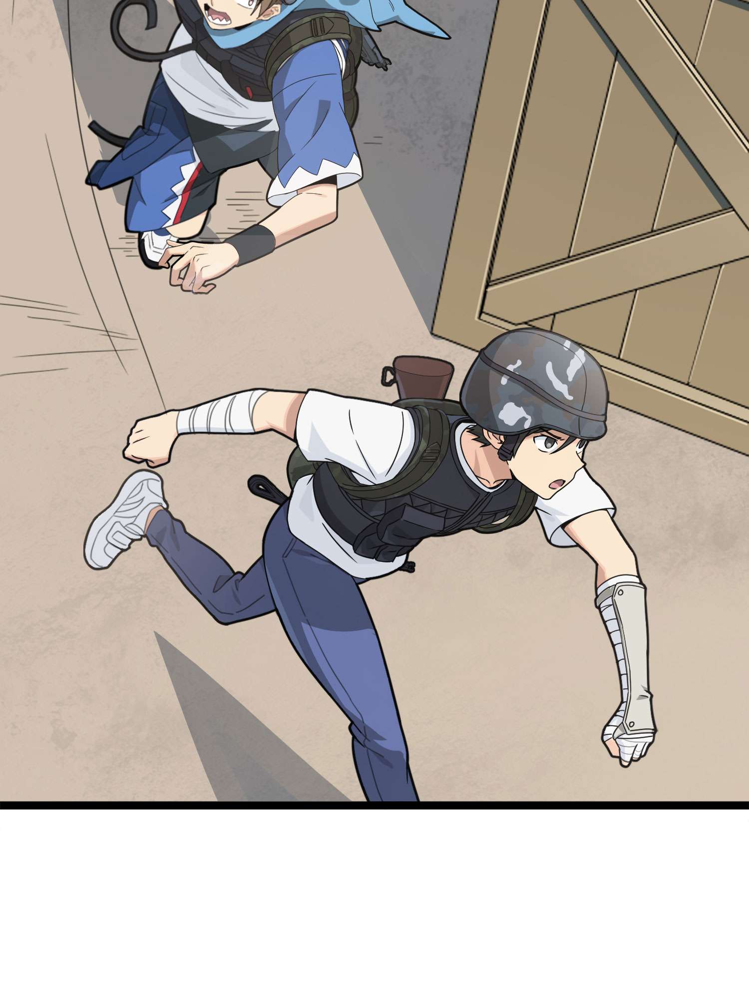 和平精英：描边战神055 小镇（一）