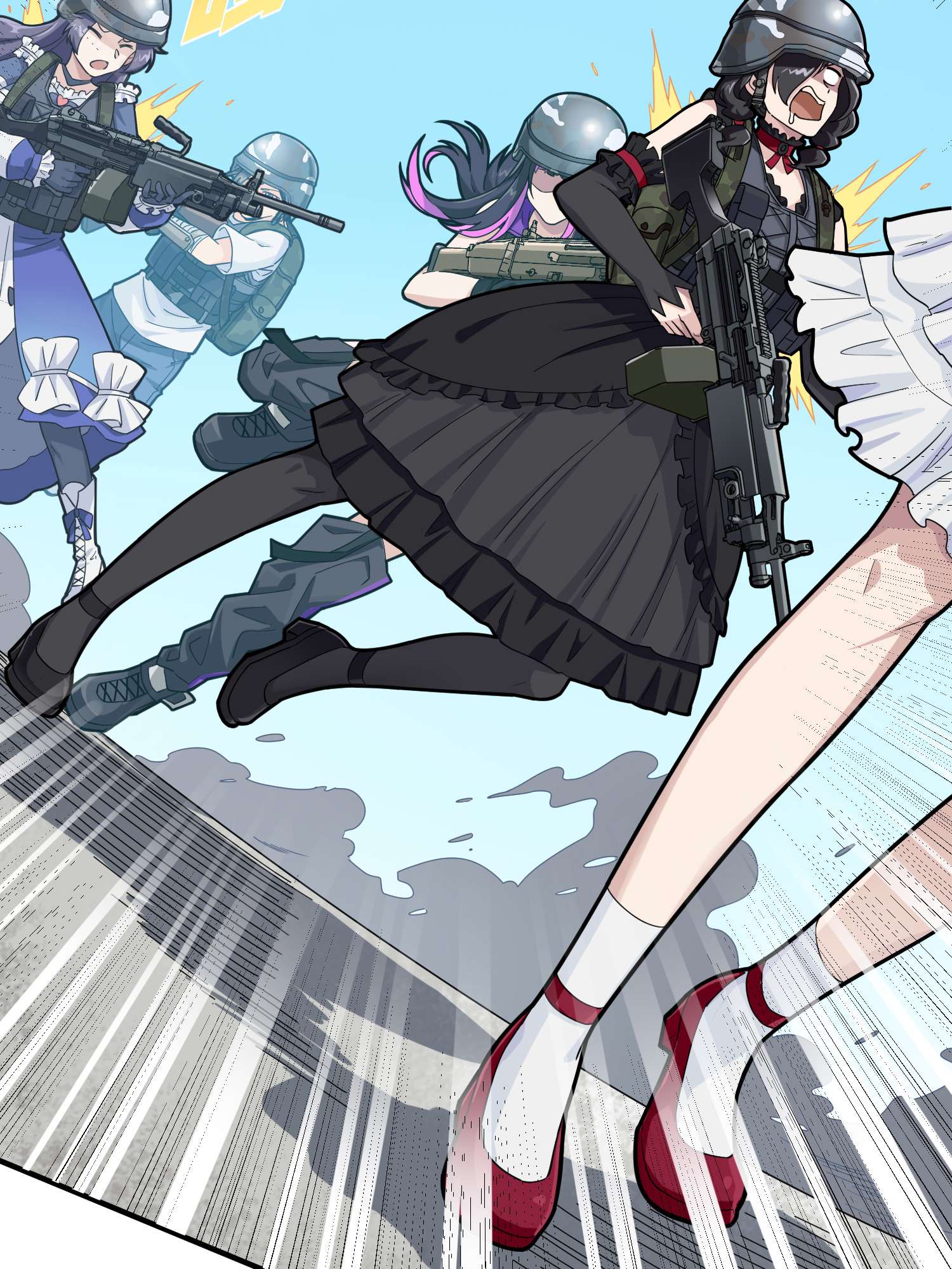 和平精英：描边战神057 爱与恨