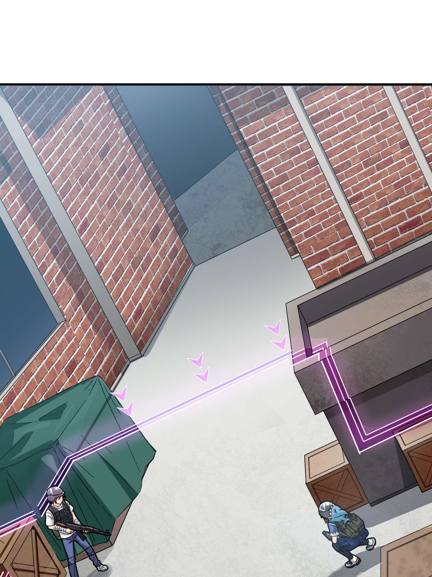 和平精英：描边战神057 爱与恨