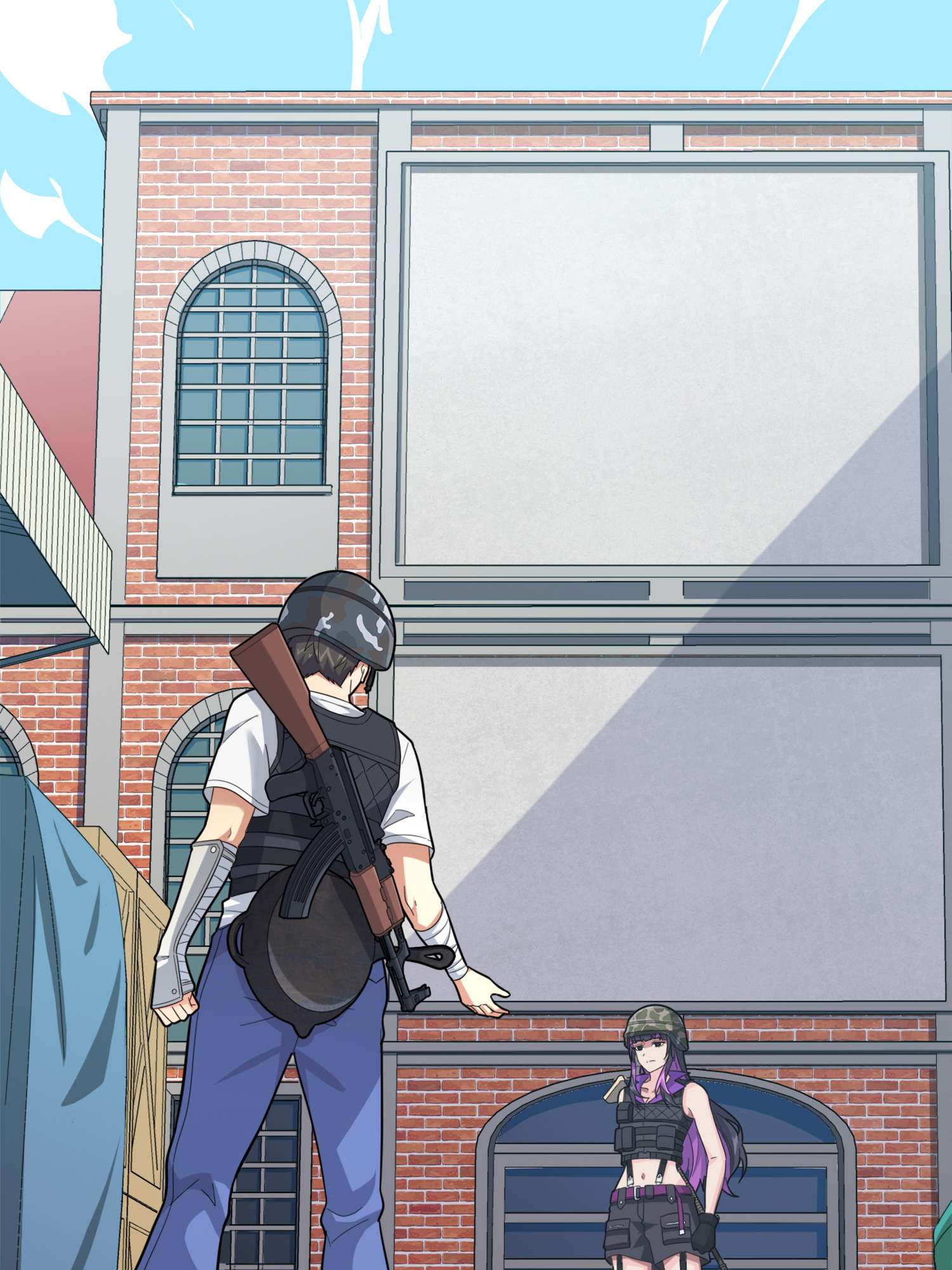 和平精英：描边战神060 终于！我的战队！！！