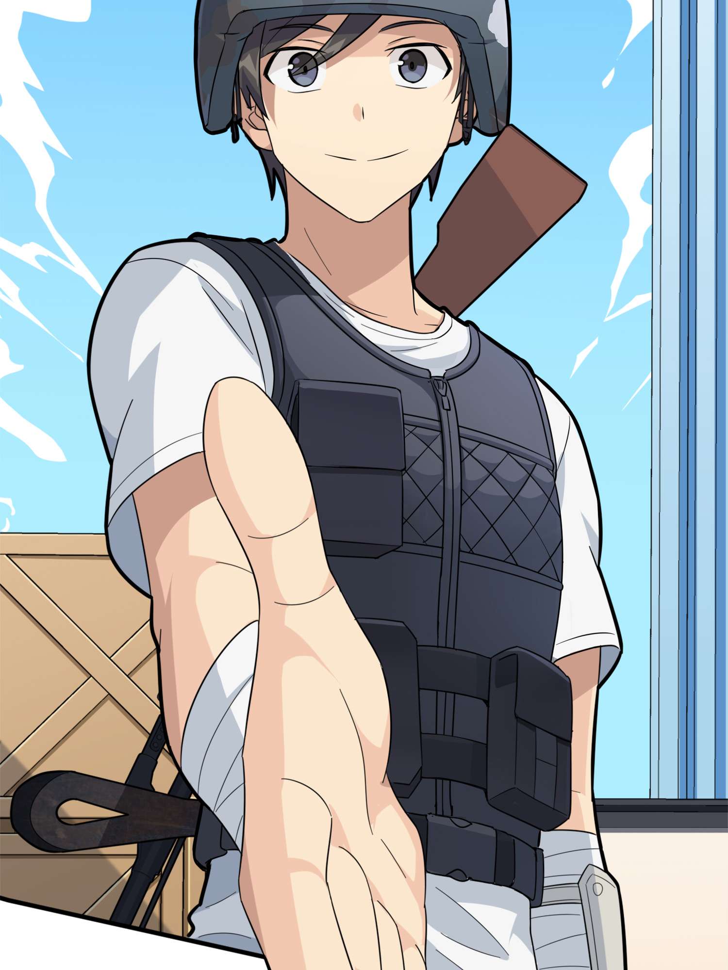 和平精英：描边战神060 终于！我的战队！！！