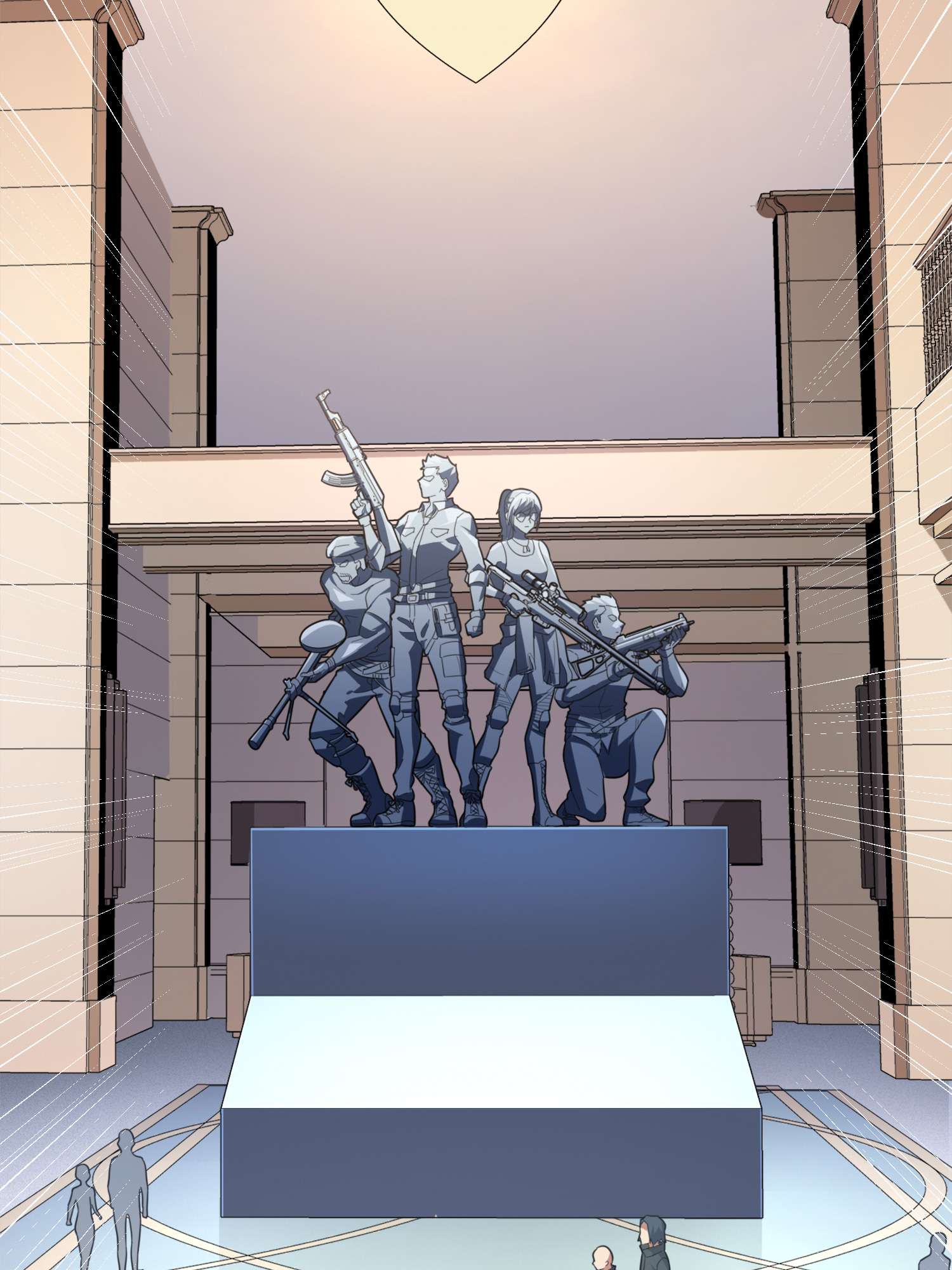 和平精英：描边战神060 终于！我的战队！！！