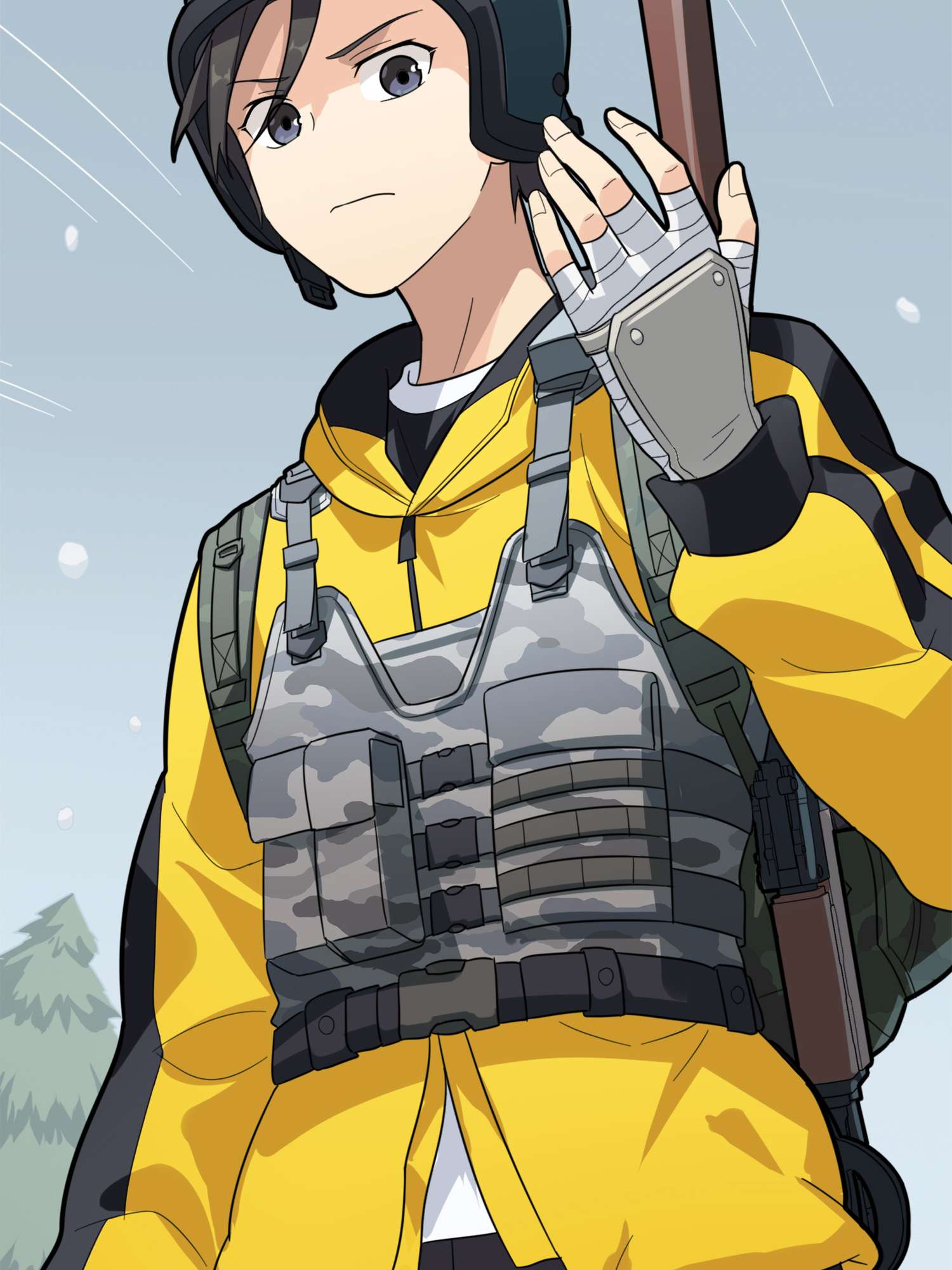 和平精英：描边战神067 突袭