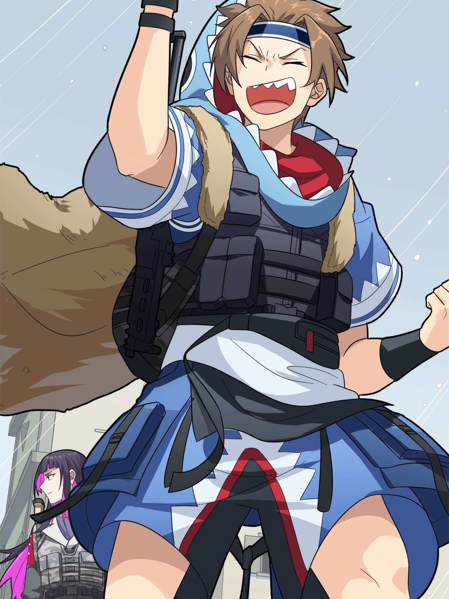 和平精英：描边战神067 突袭