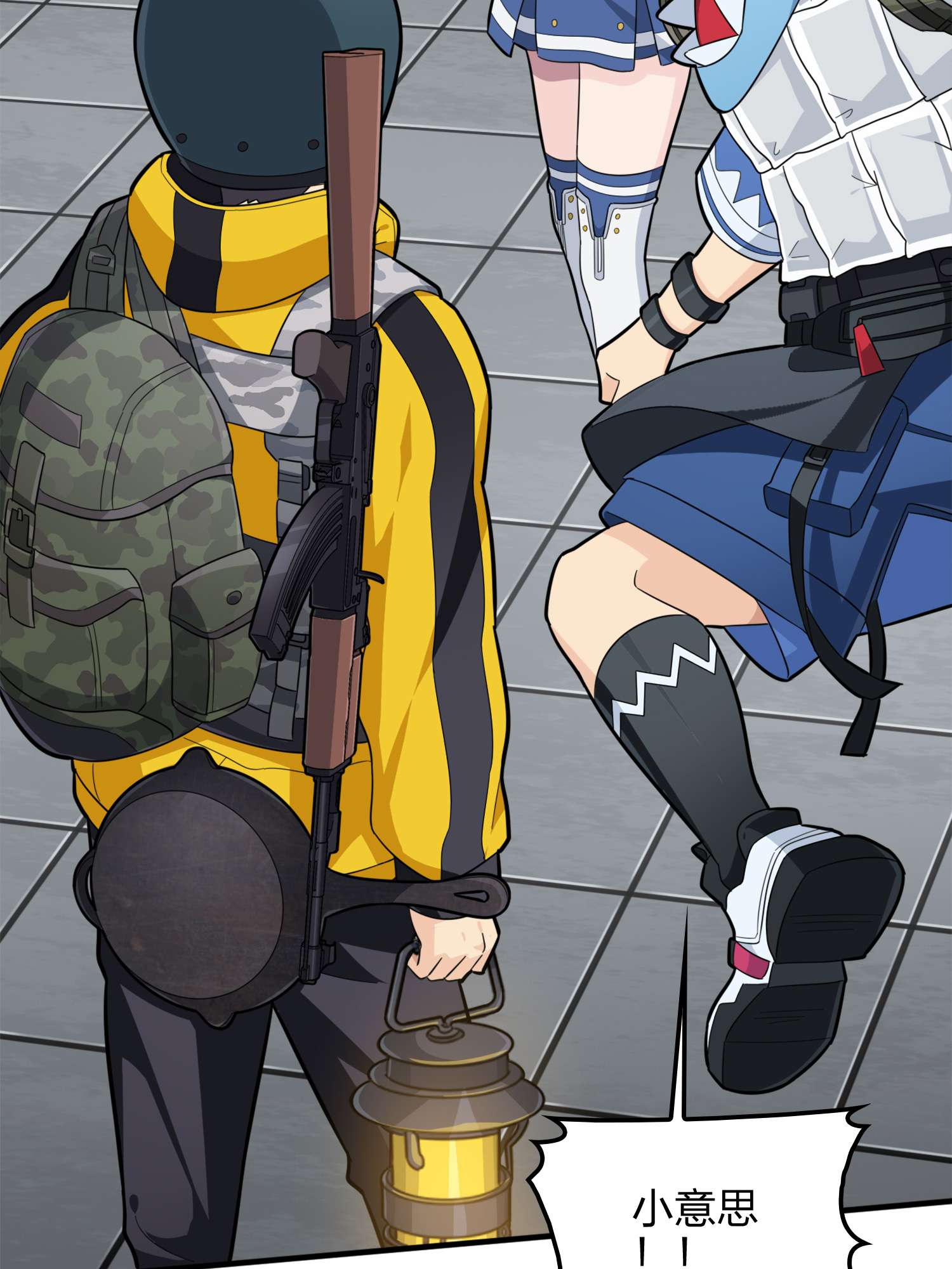 和平精英：描边战神067 突袭