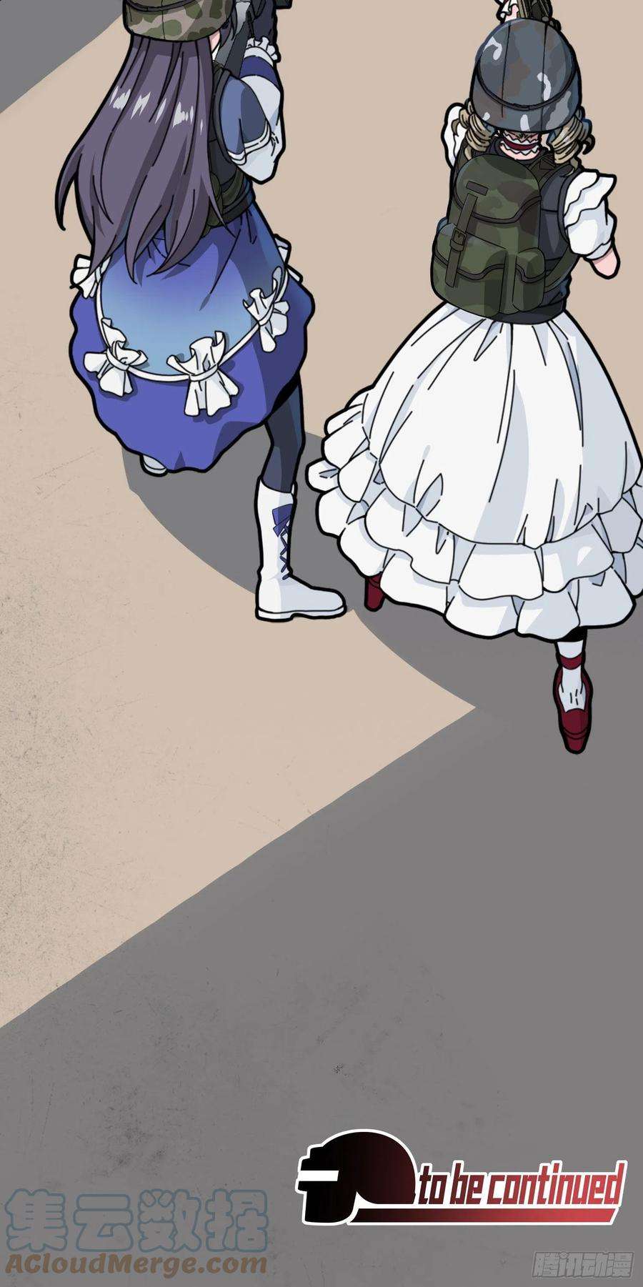 和平精英：描边战神54话.小镇（一）