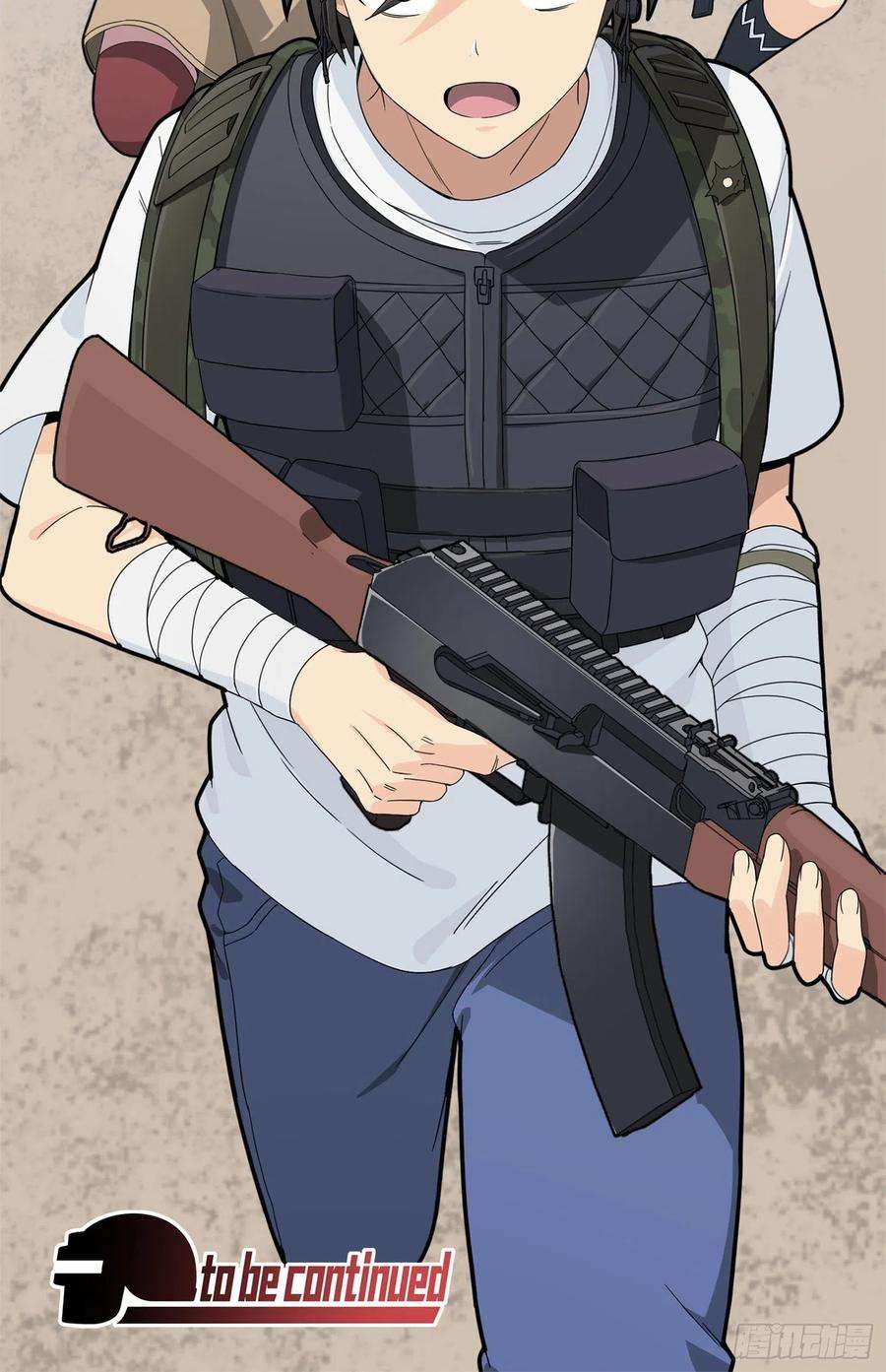 和平精英：描边战神55话.小镇（二）