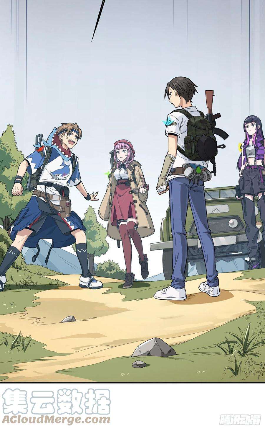 和平精英：描边战神75话.巴别塔