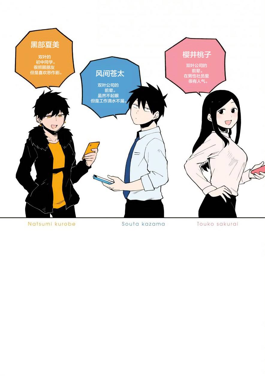 关于前辈很烦人的事第01话