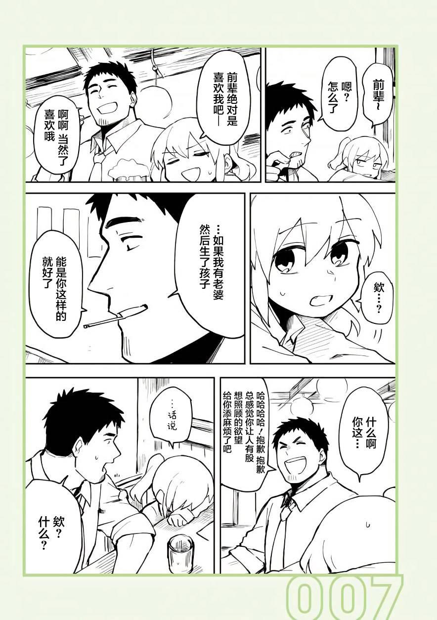 关于前辈很烦人的事第01话