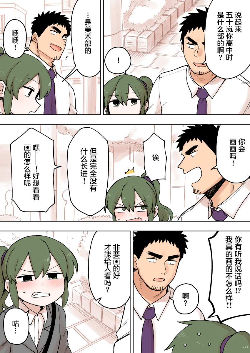 关于前辈很烦人的事第77话