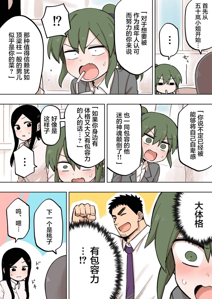 关于前辈很烦人的事第116话