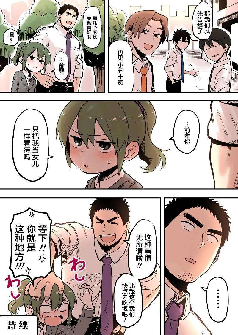 关于前辈很烦人的事37话