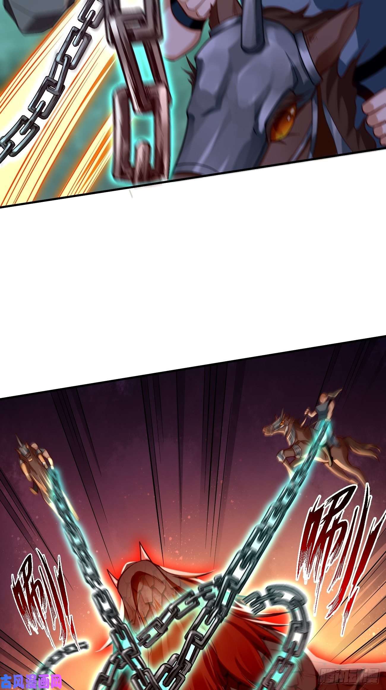 我的神器能升级第20话：好大的怪物！！