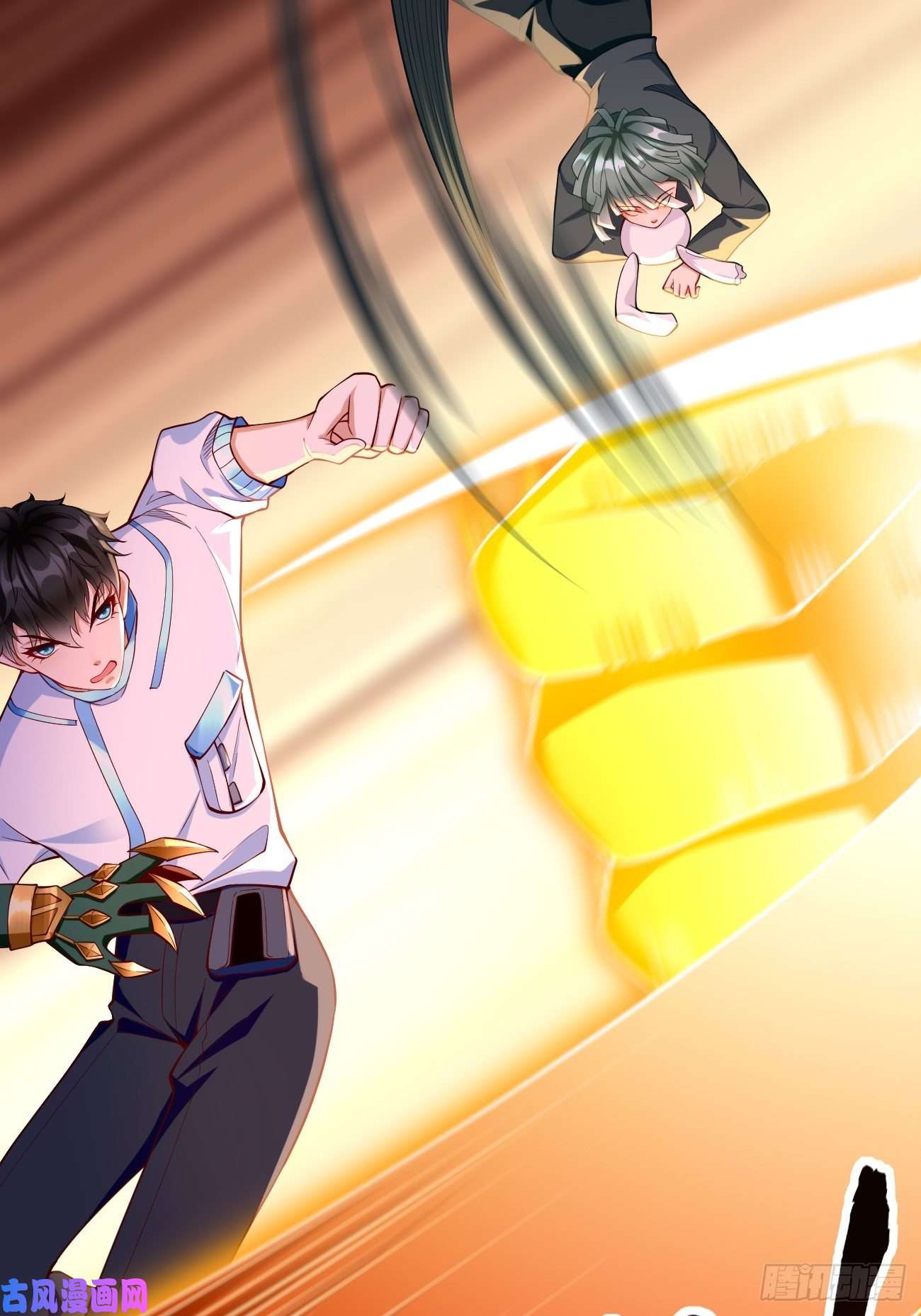 我的神器能升级第31话：全力击溃你！