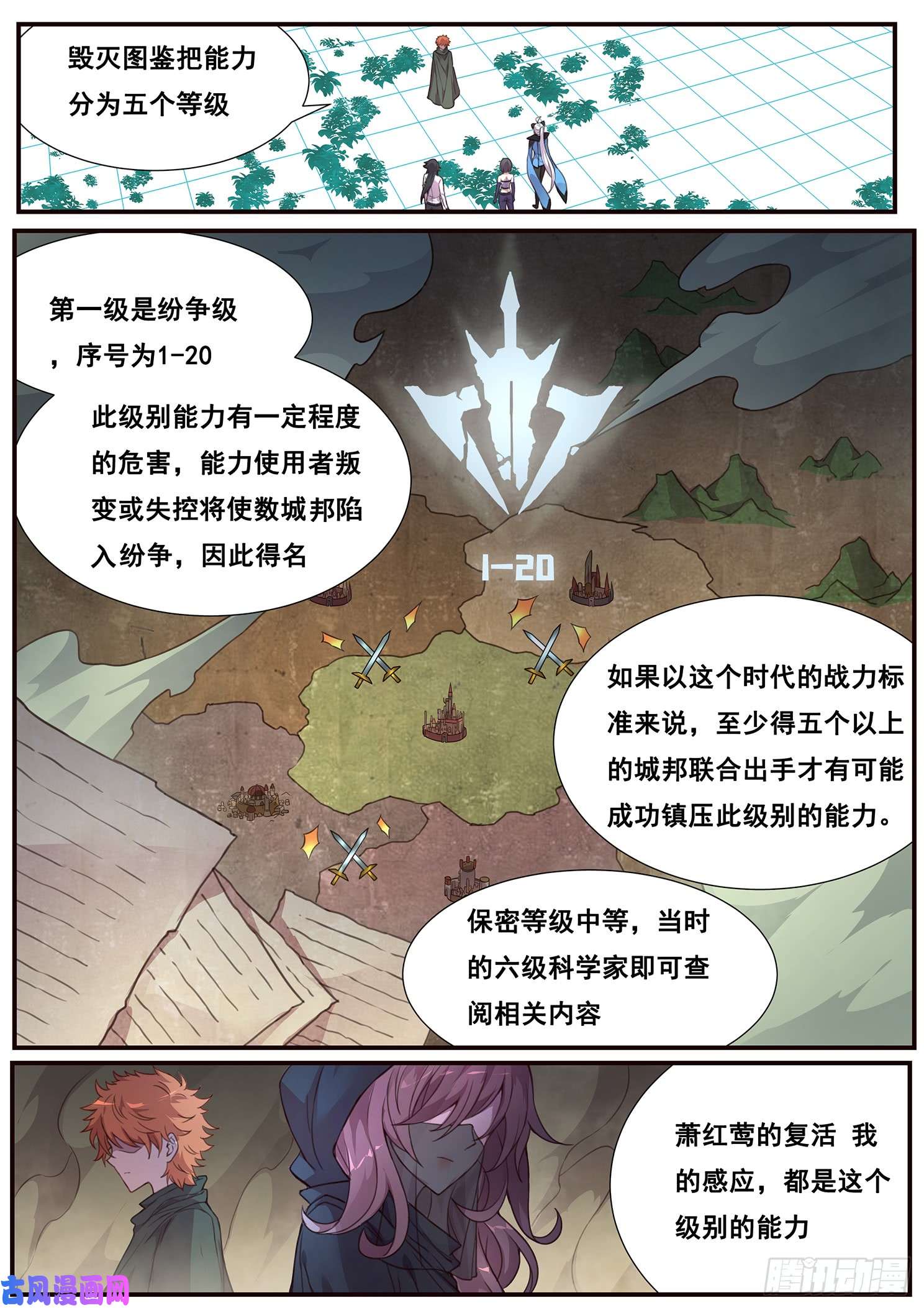 妹子与科学498话 五个等级