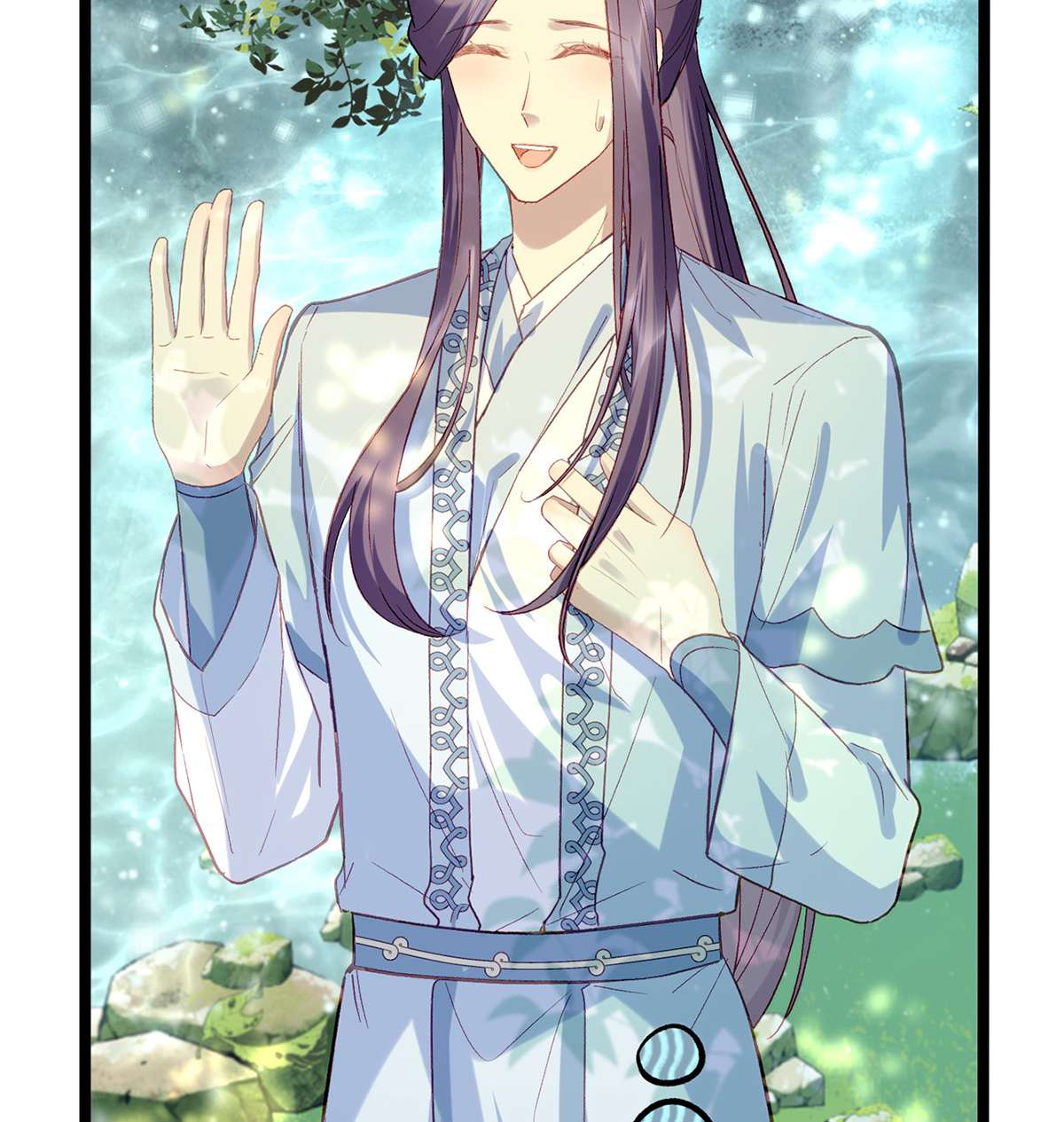 解战袍010 衣服穿不上呢？