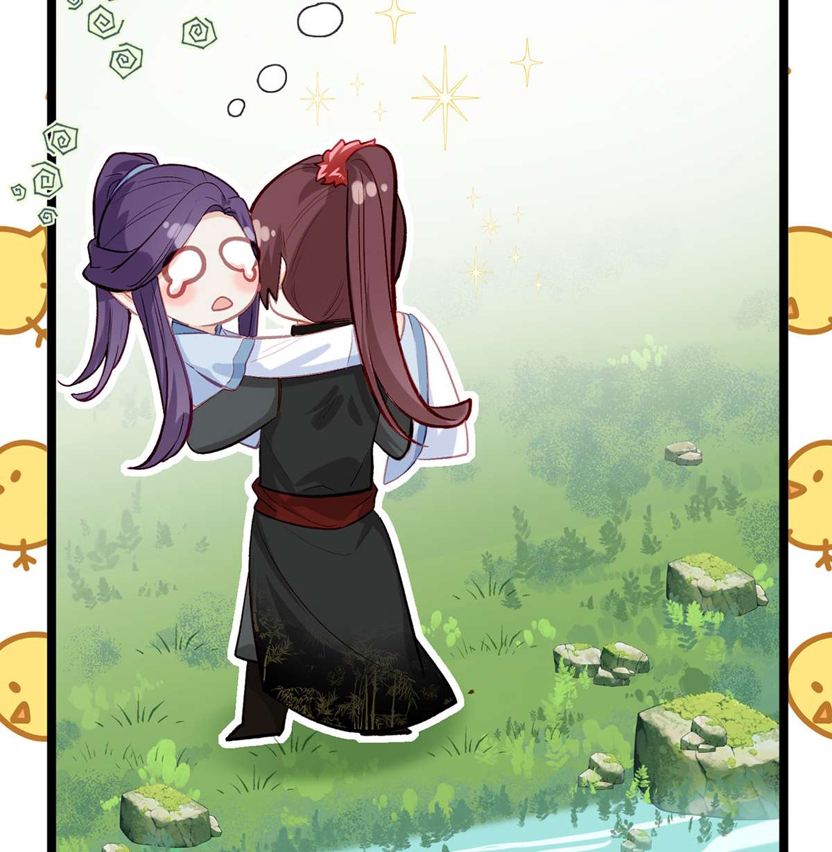 解战袍010 衣服穿不上呢？