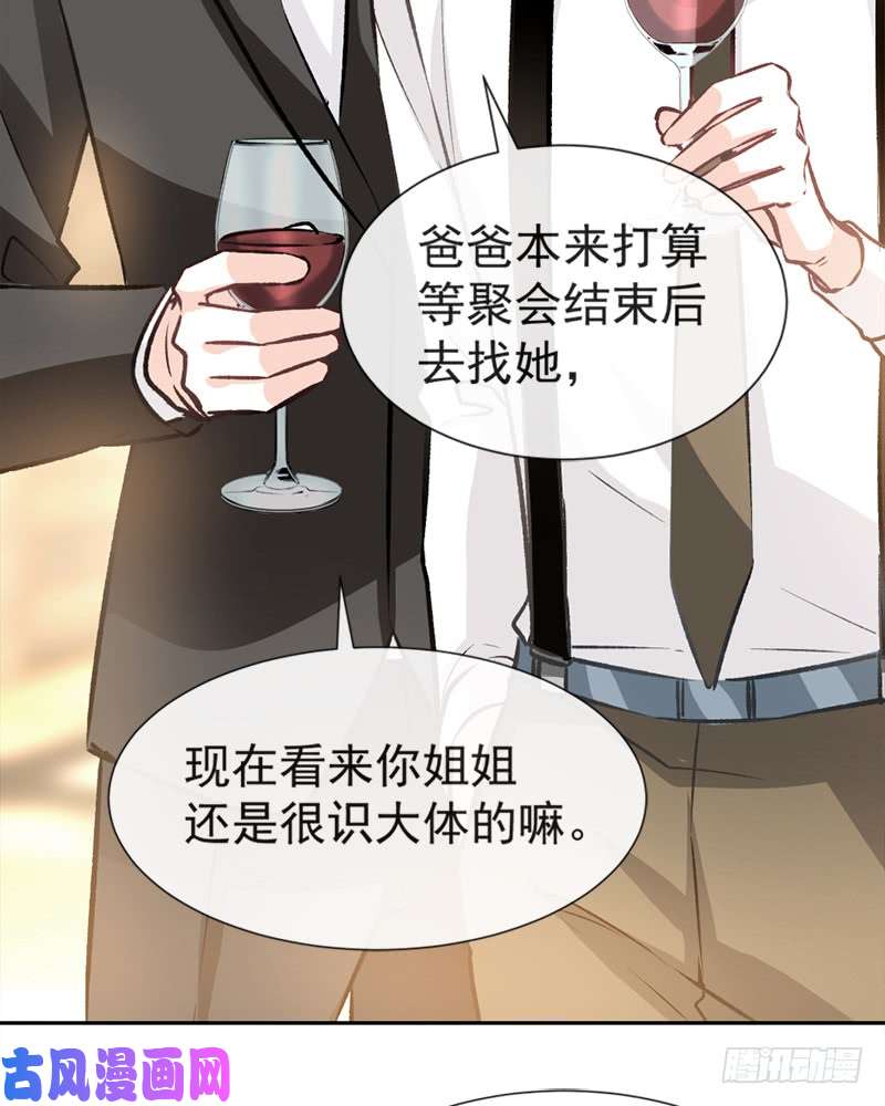 霸道总裁轻点爱006 话到严家