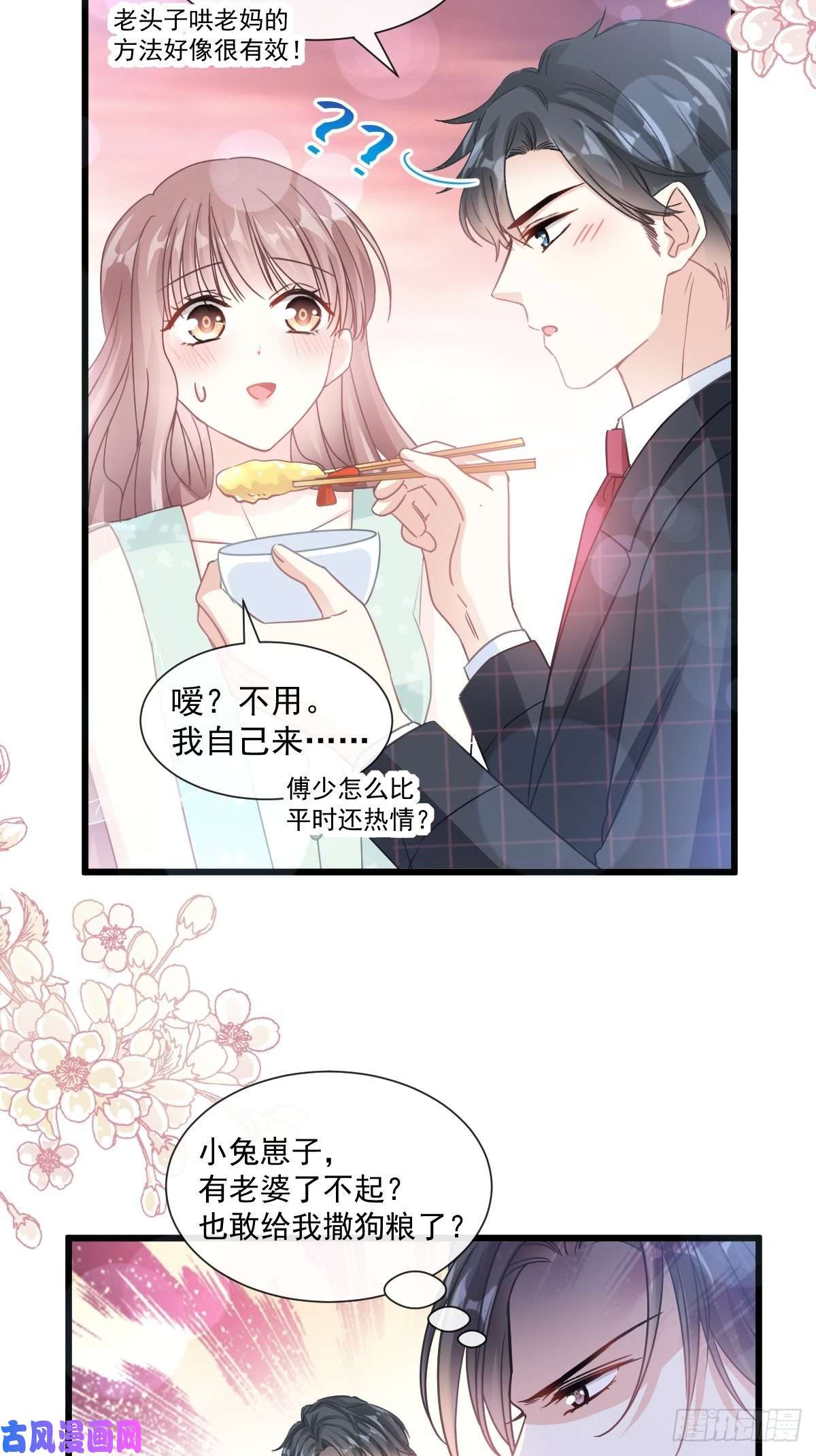 霸道总裁轻点爱083 撒狗粮的父子俩