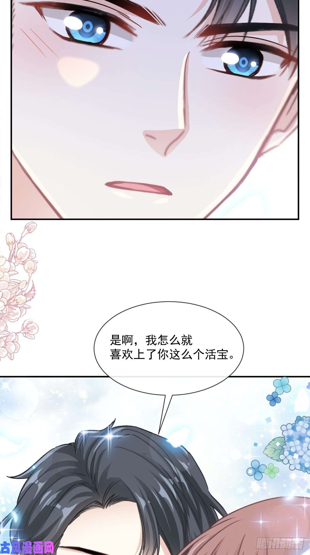 霸道总裁轻点爱151 强硬的吻