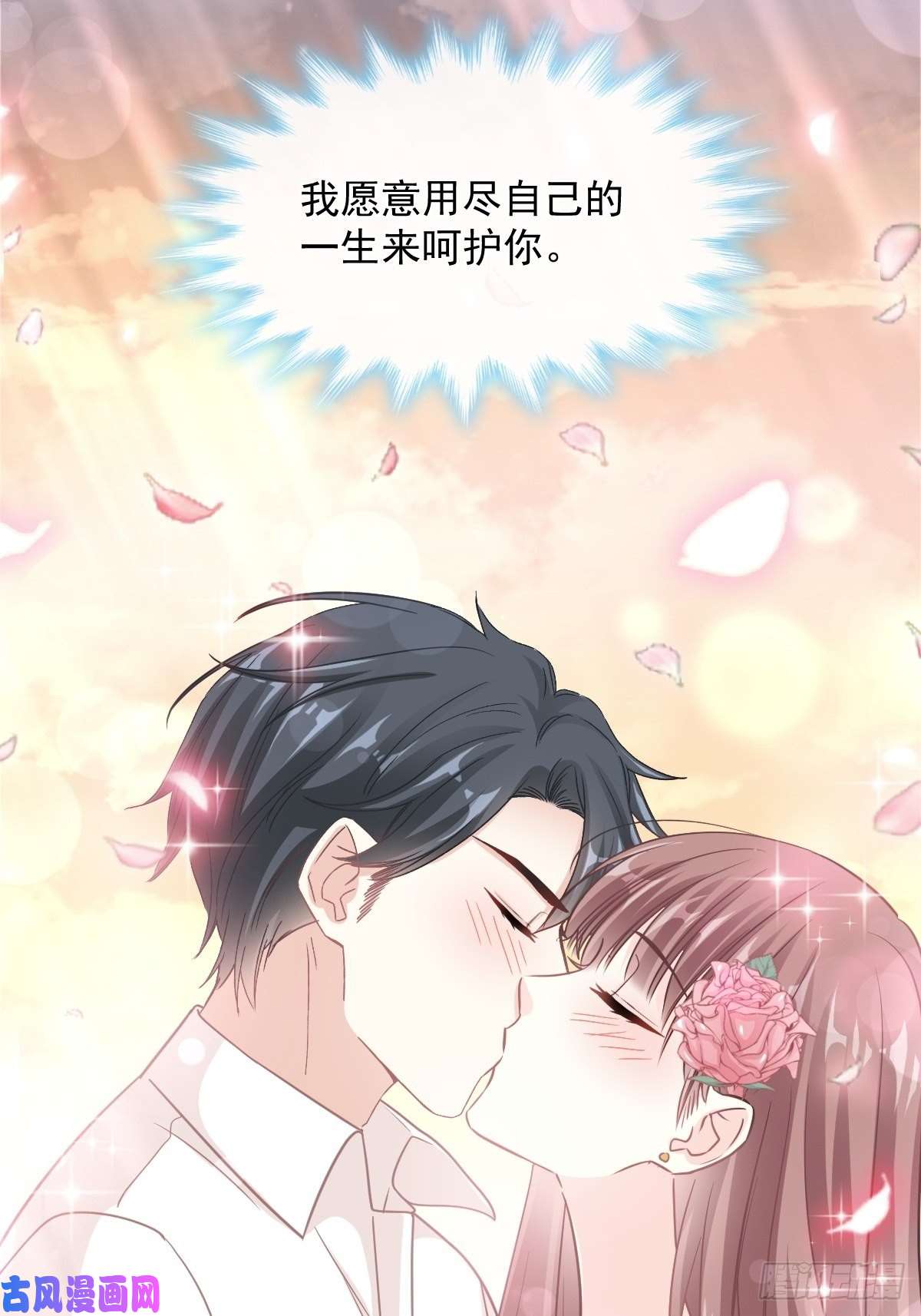 霸道总裁轻点爱161 夕阳下的婚礼