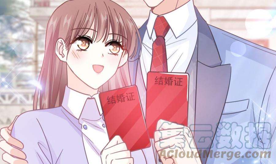 霸道总裁轻点爱256话 我们结婚了！