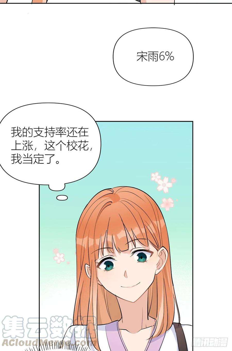 大佬失忆后只记得我52话 校花投票