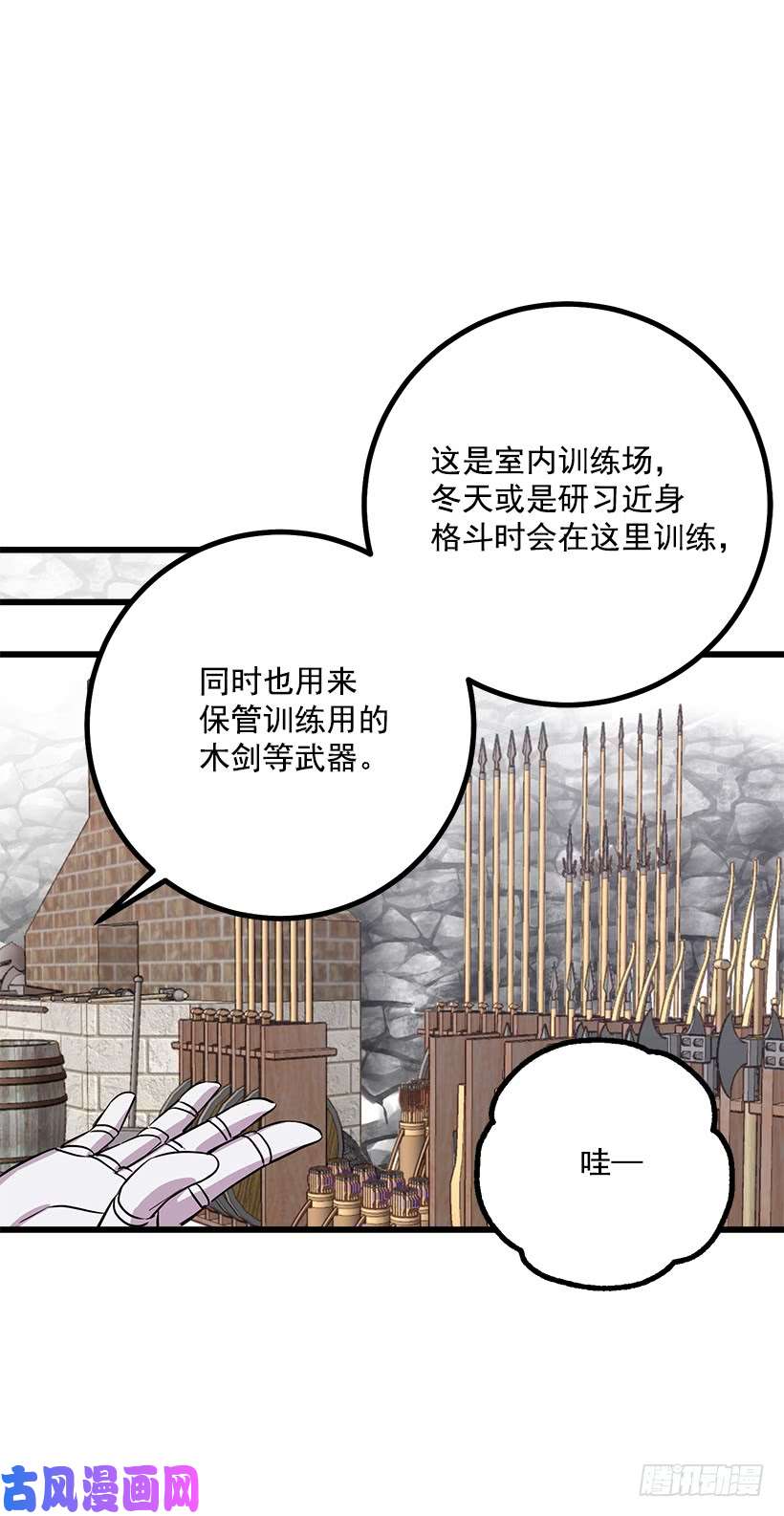 我是这家的孩子去看骑士团训练喽