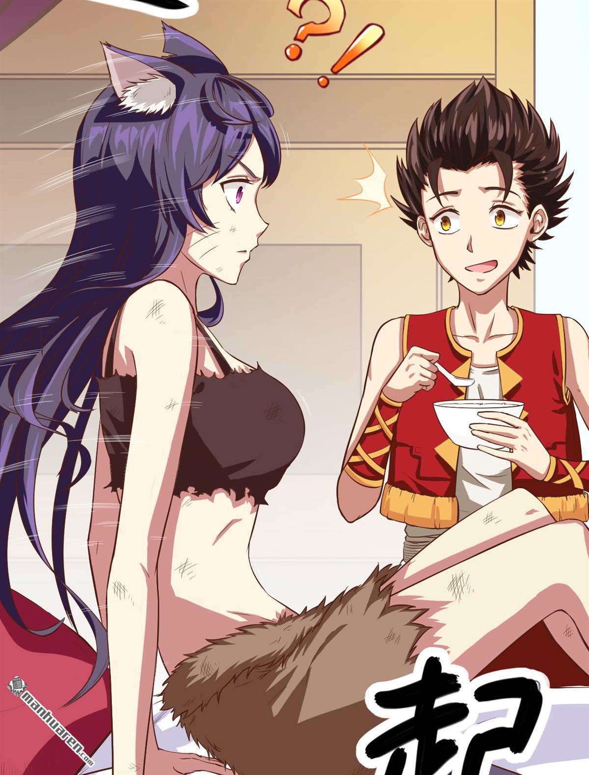 从今天开始当城主第4话 捡到一只猫耳娘