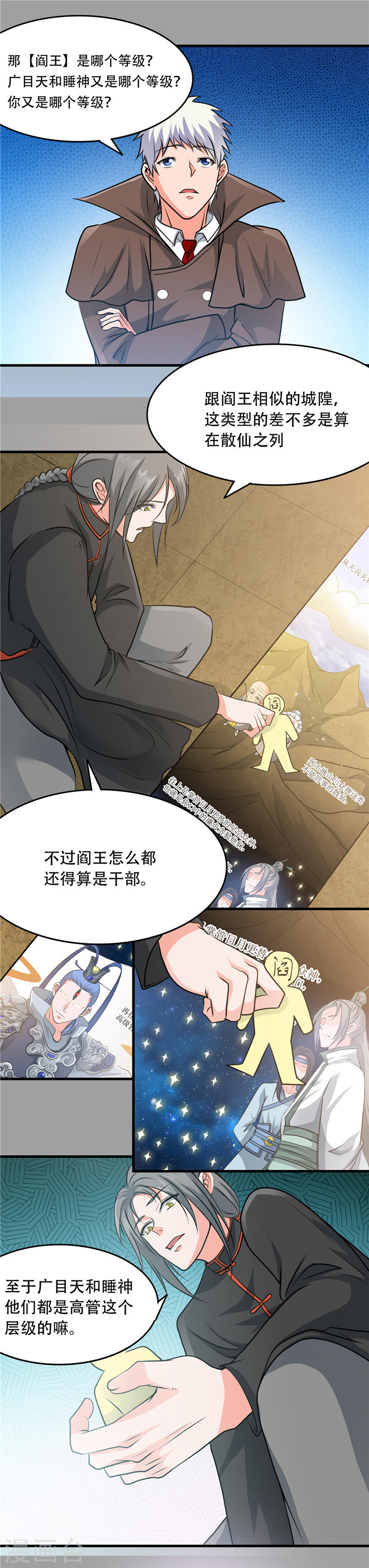 地府我开的第290话 神的等级(18P)