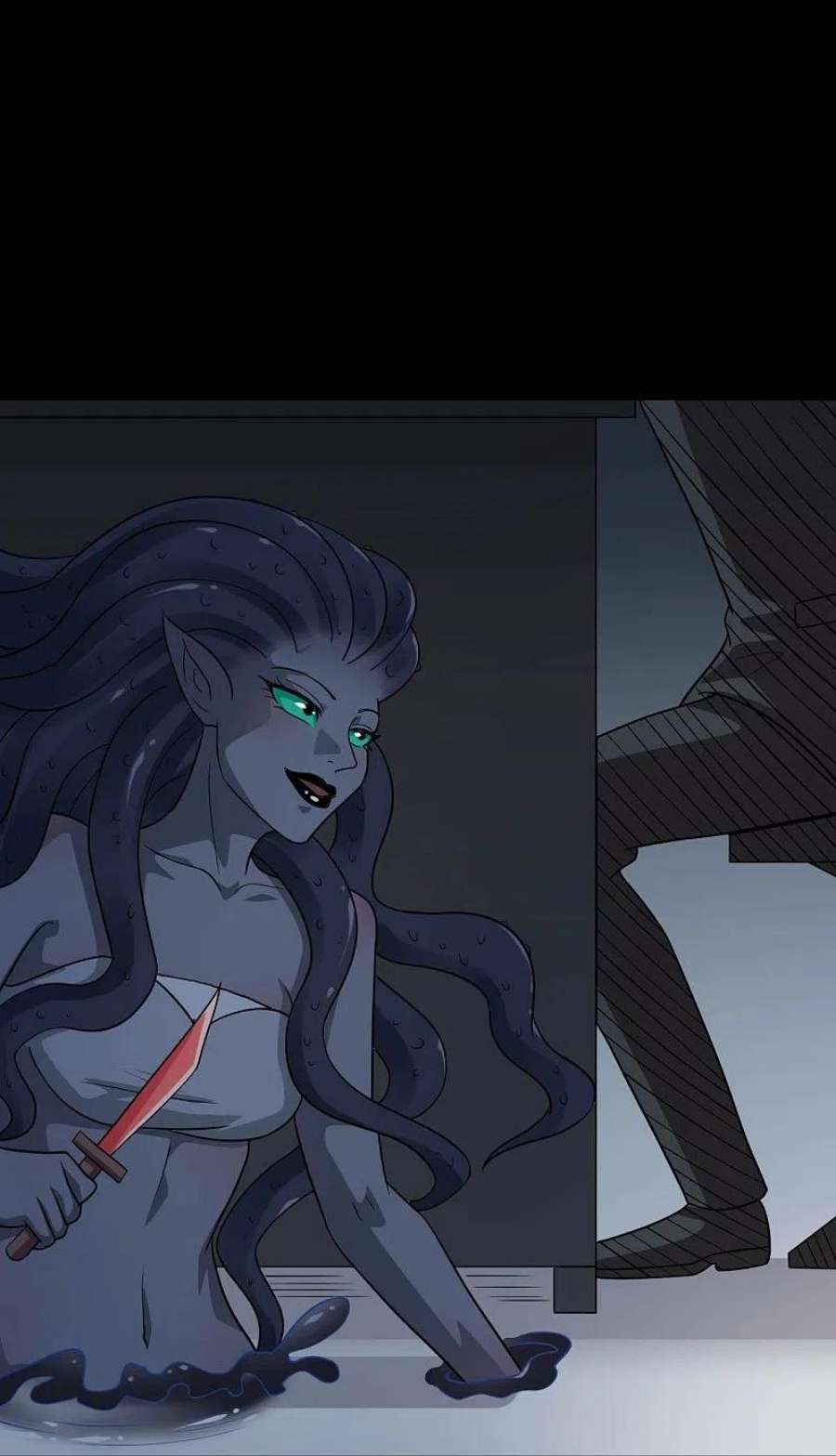 地府我开的768话 从黑水中伸出